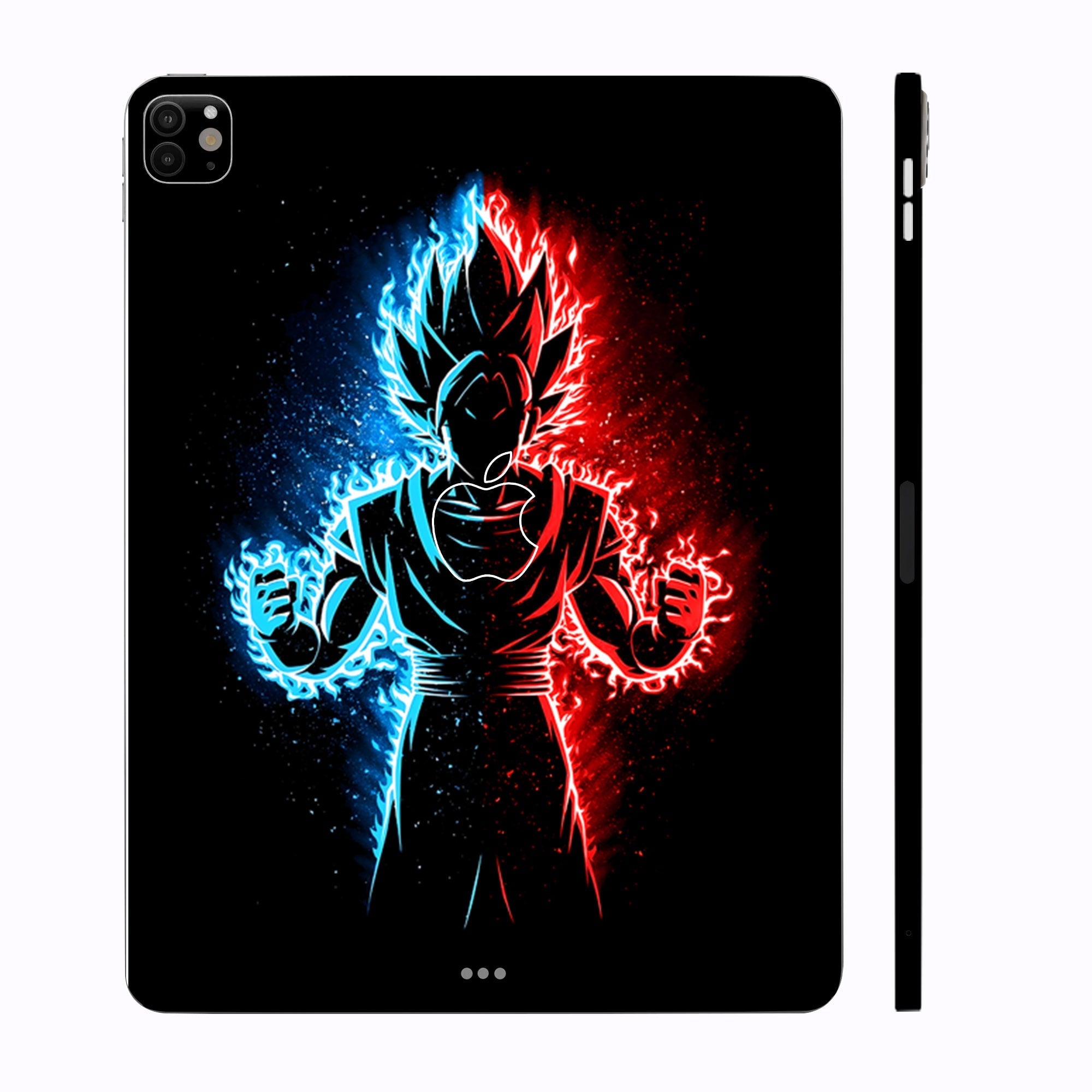 Apple iPad Pro 11 M4 2024 Vegeta in Dual Color Anime Tablet Skins