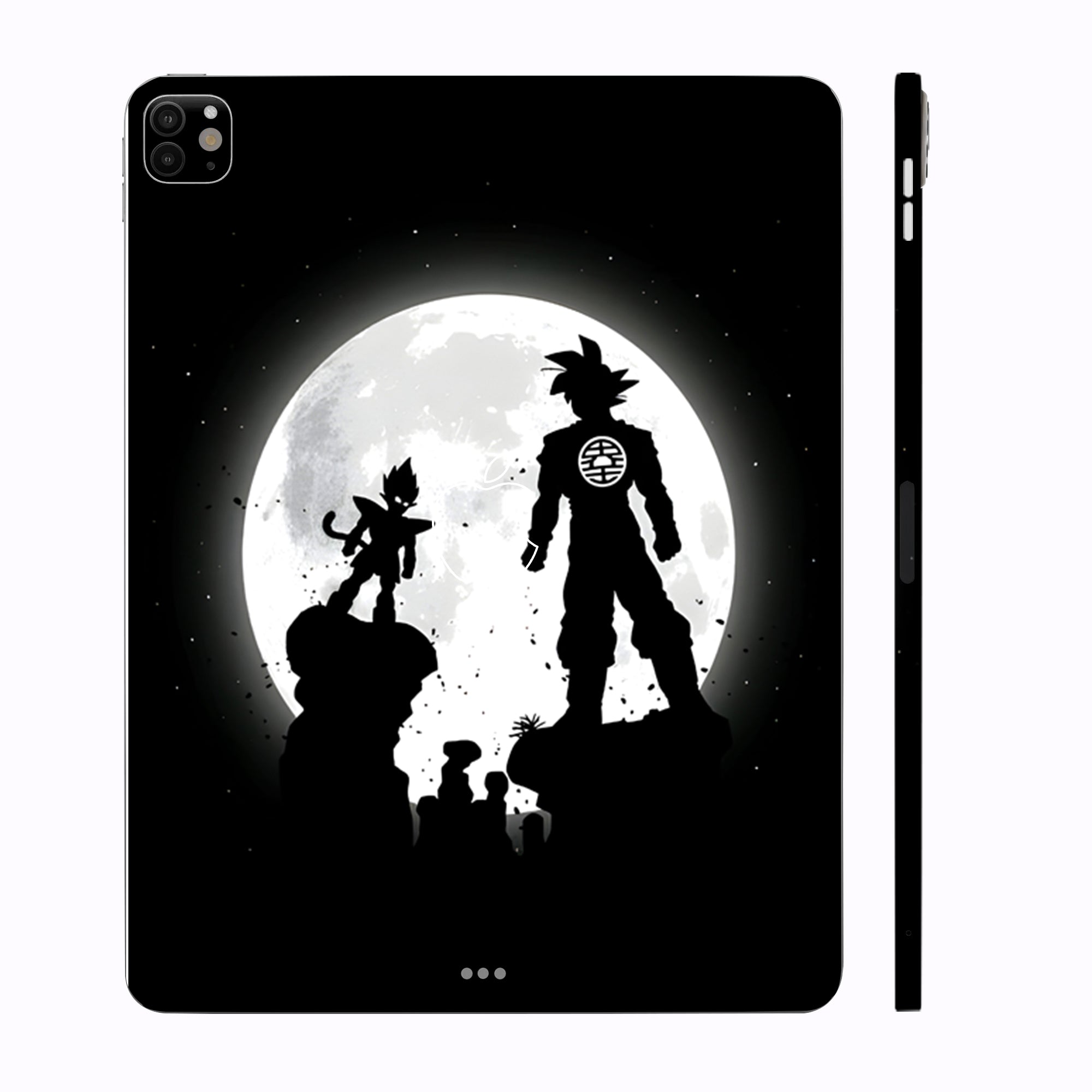 Apple iPad Pro 11 M4 2024 Goku and Vegeta Duel Anime Tablet Skins
