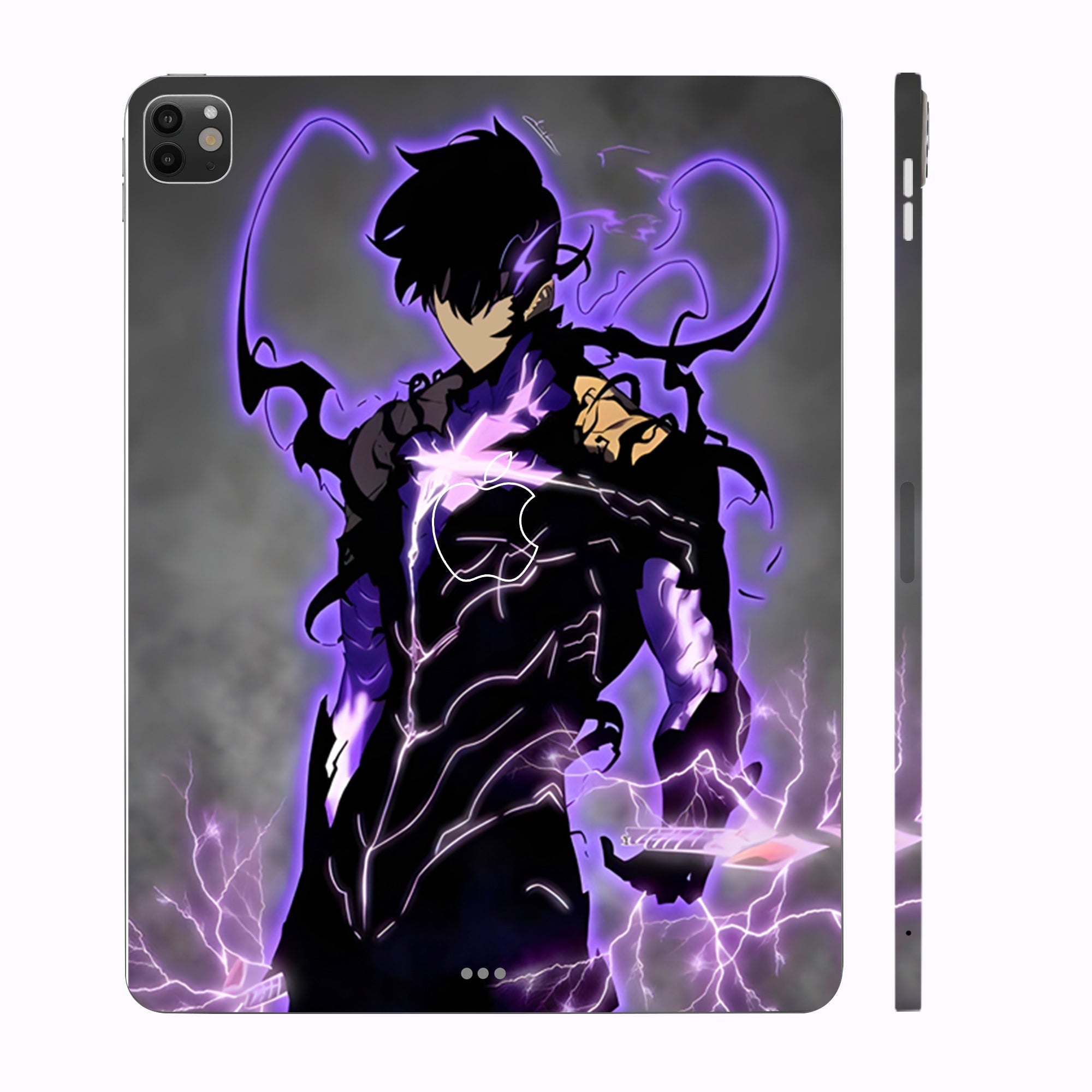 Apple iPad Pro 11 M4 2024 Sung Jin Woo Shadow Monarch Anime Tablet Skins