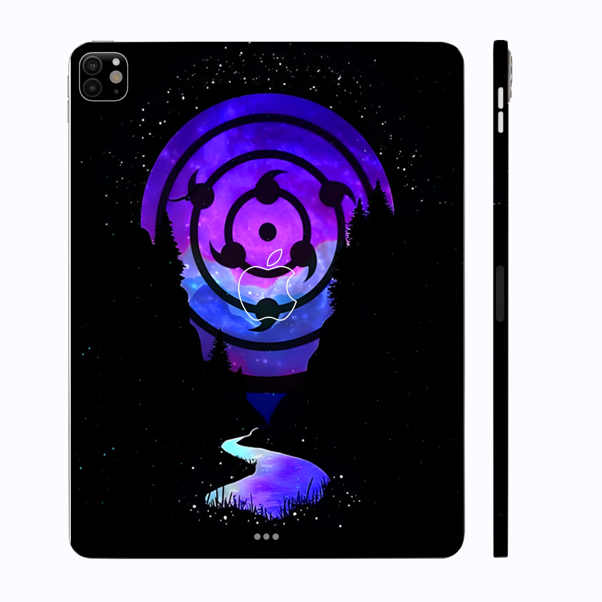 Apple iPad Pro 13 M4 2024 Rinnegan Naruto Anime Tablet Skins