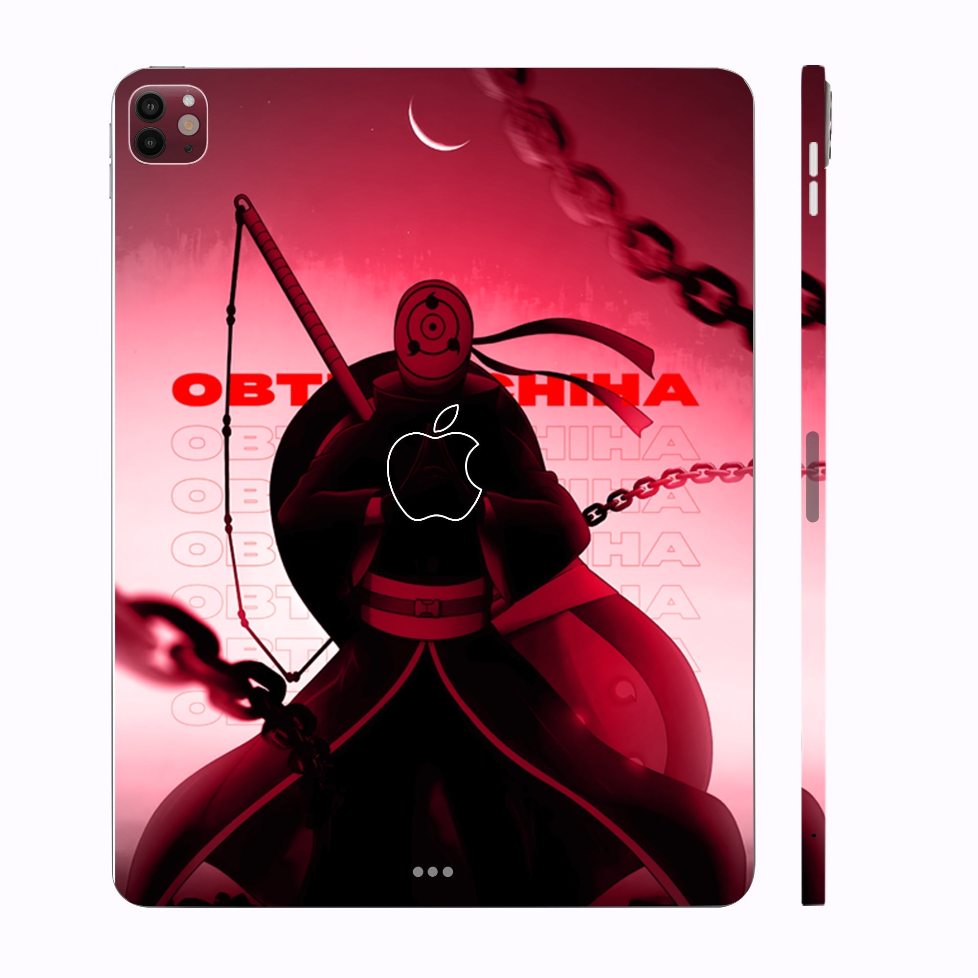 Apple iPad Pro 11 M4 2024 Obito Uchiha Anime Tablet Skins
