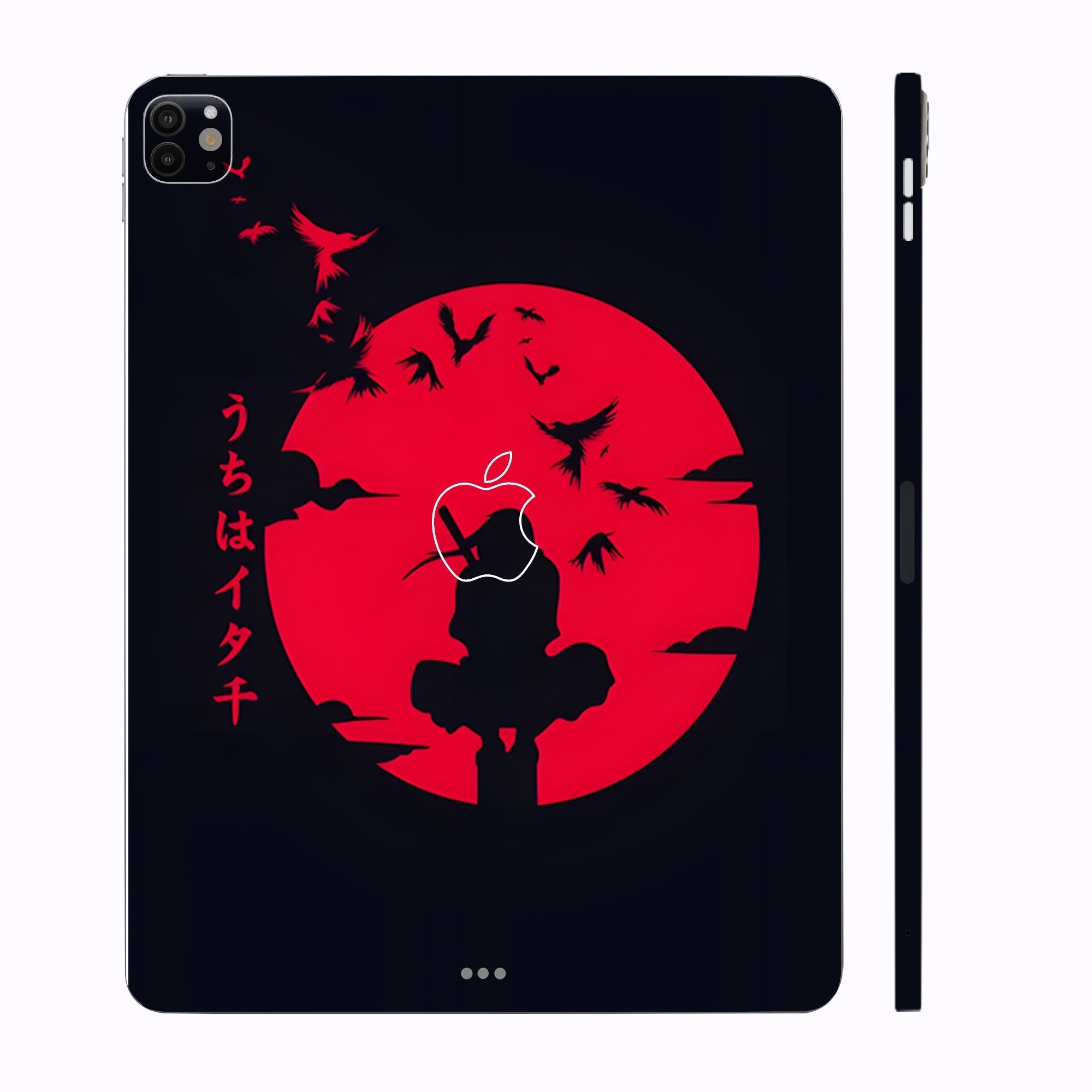 Apple iPad Pro 11 M4 2024 Uchiha Itachi Silhouette Anime Tablet Skins