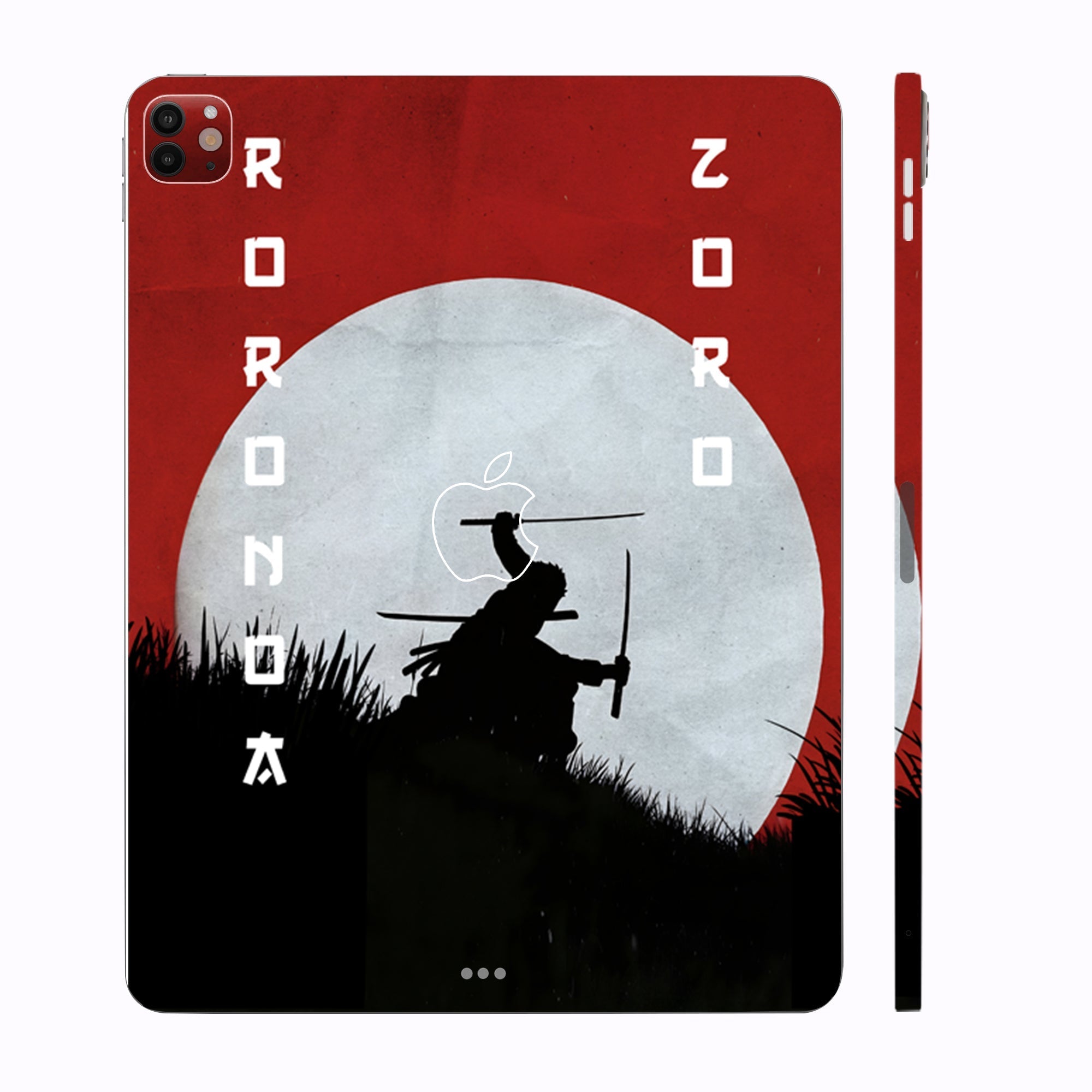 Apple iPad Pro 11 M4 2024 Roronoa Zoro Santoryu Anime Tablet Skins