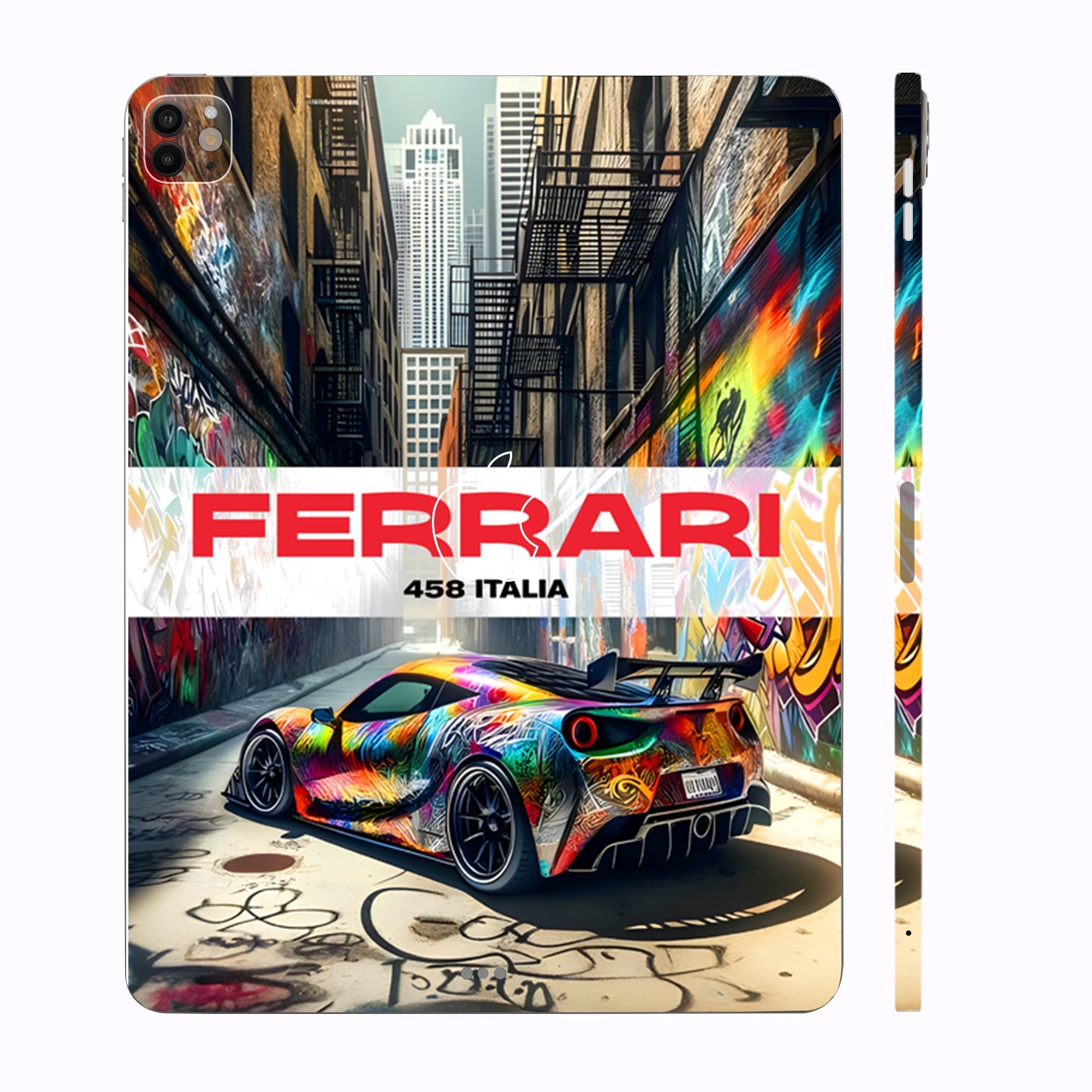 Apple iPad Pro 11 M4 2024 Ferrari 458 Italia Cars & Bikes Tablet Skins