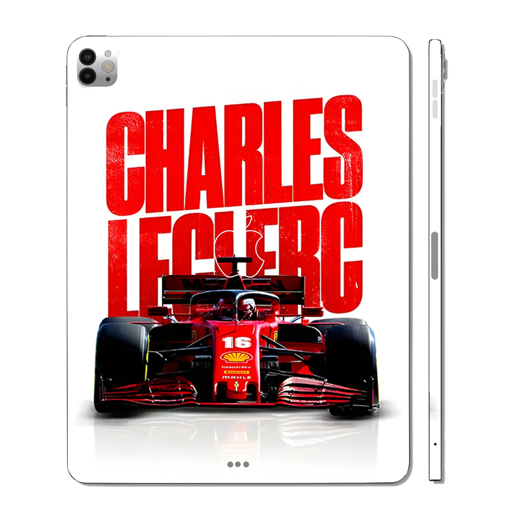 Apple iPad Pro 13 M4 2024 Charles Leclerc Ferrari Cars & Bikes Tablet Skins