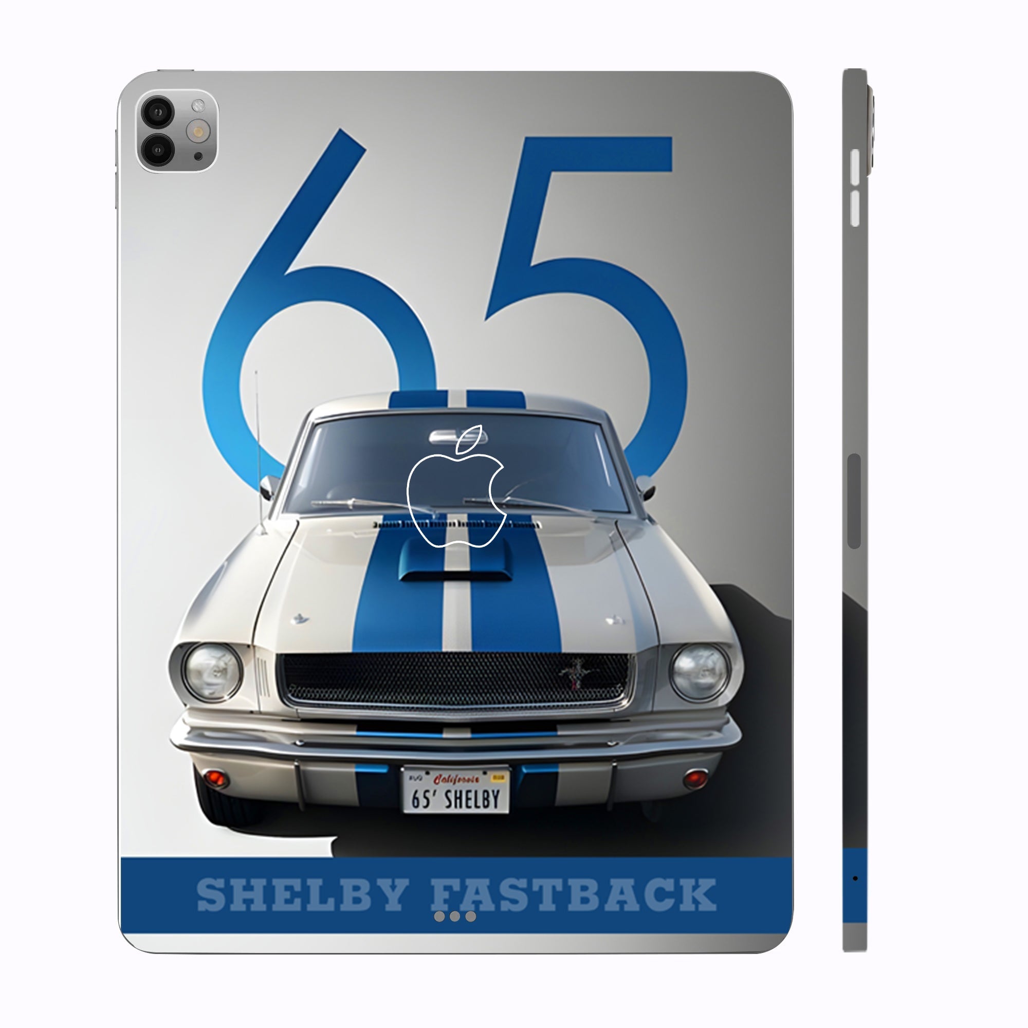 Apple iPad Pro 11 M4 2024 Cobalt Blue Shelby Mustang GT350 Cars & Bikes Tablet Skins