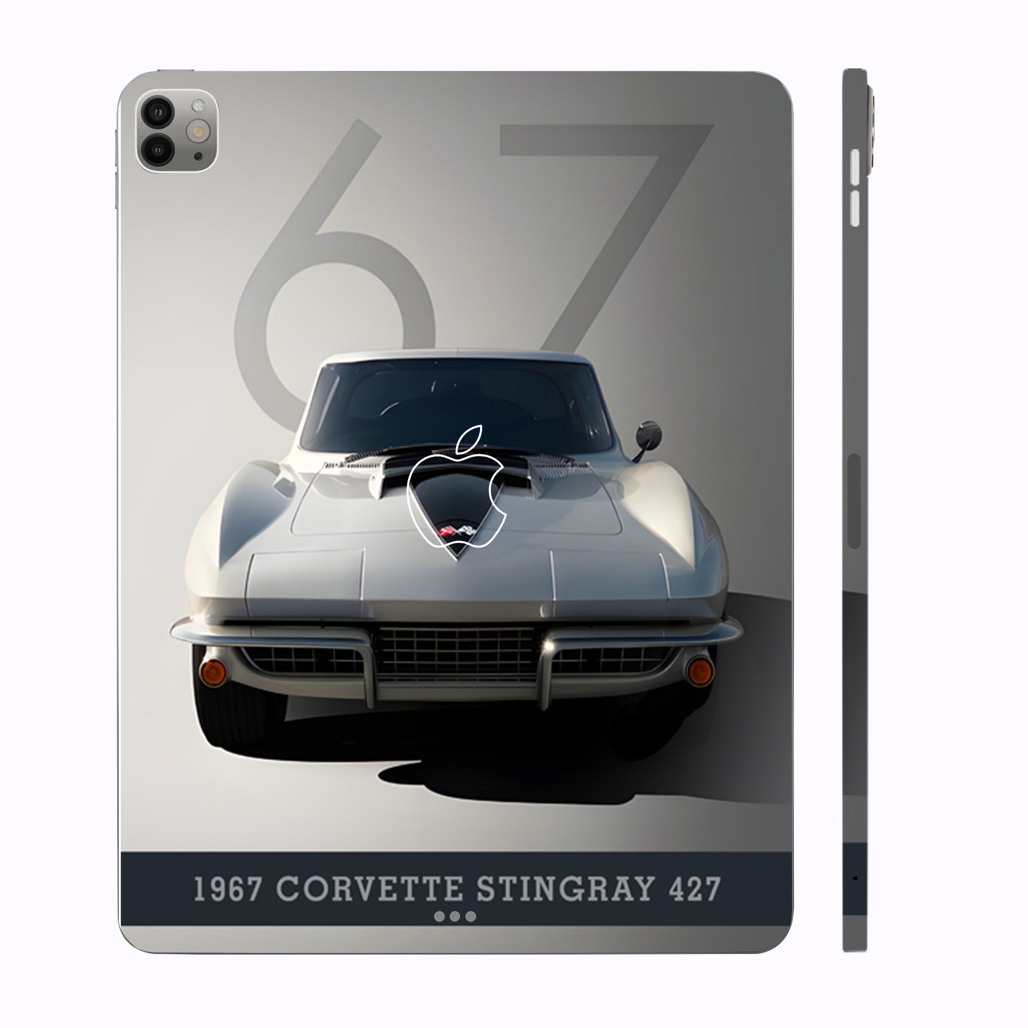Apple iPad Pro 11 M4 2024 1967 Corvette Stingray 427 Cars & Bikes Tablet Skins