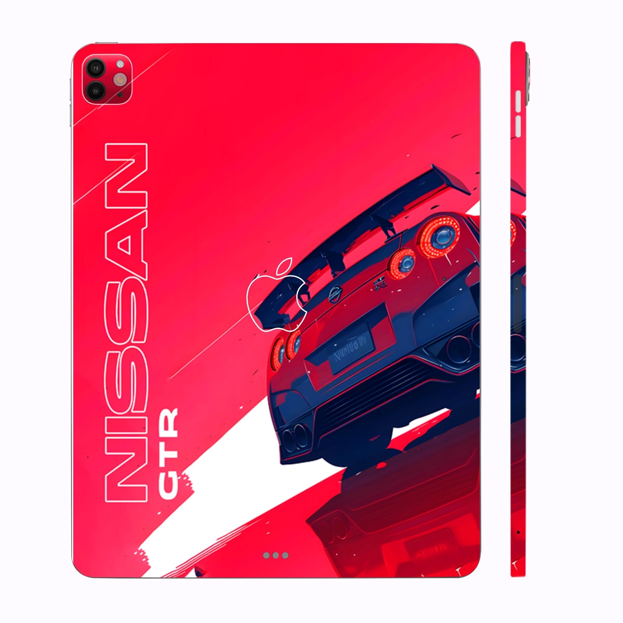 Apple iPad Pro 11 M4 2024 Nissan GTR in Red Cars & Bikes Tablet Skins