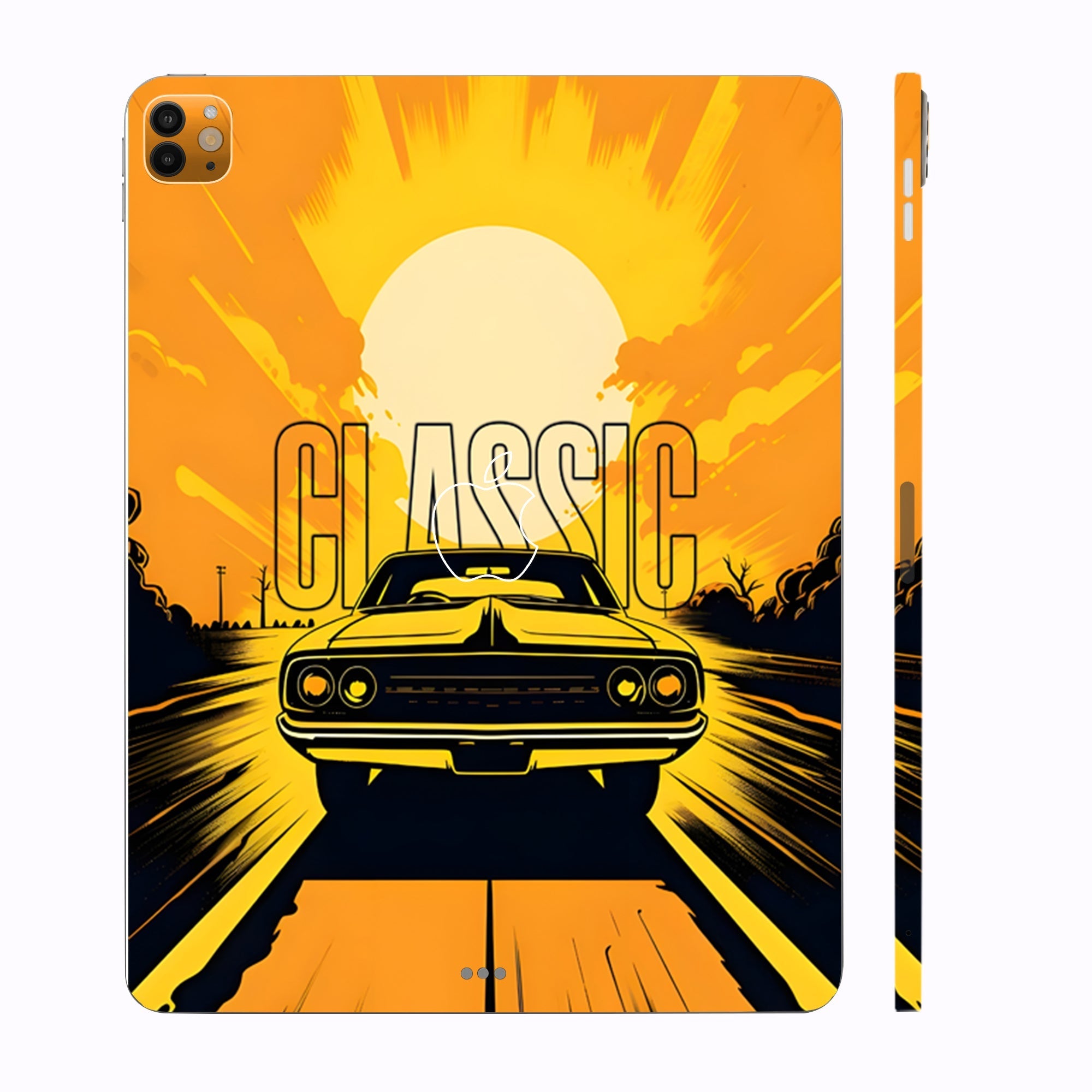 Apple iPad Pro 11 M4 2024 Muscle on the Open Road Cars & Bikes Tablet Skins