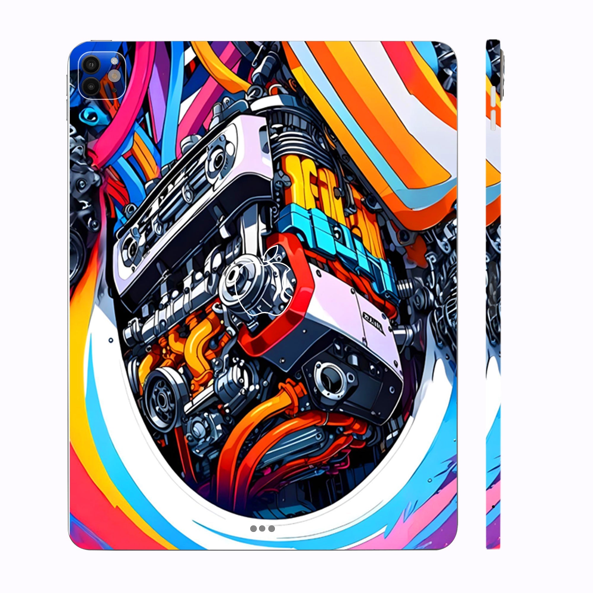 Apple iPad Pro 13 M4 2024 Power in Motion Cars & Bikes Tablet Skins