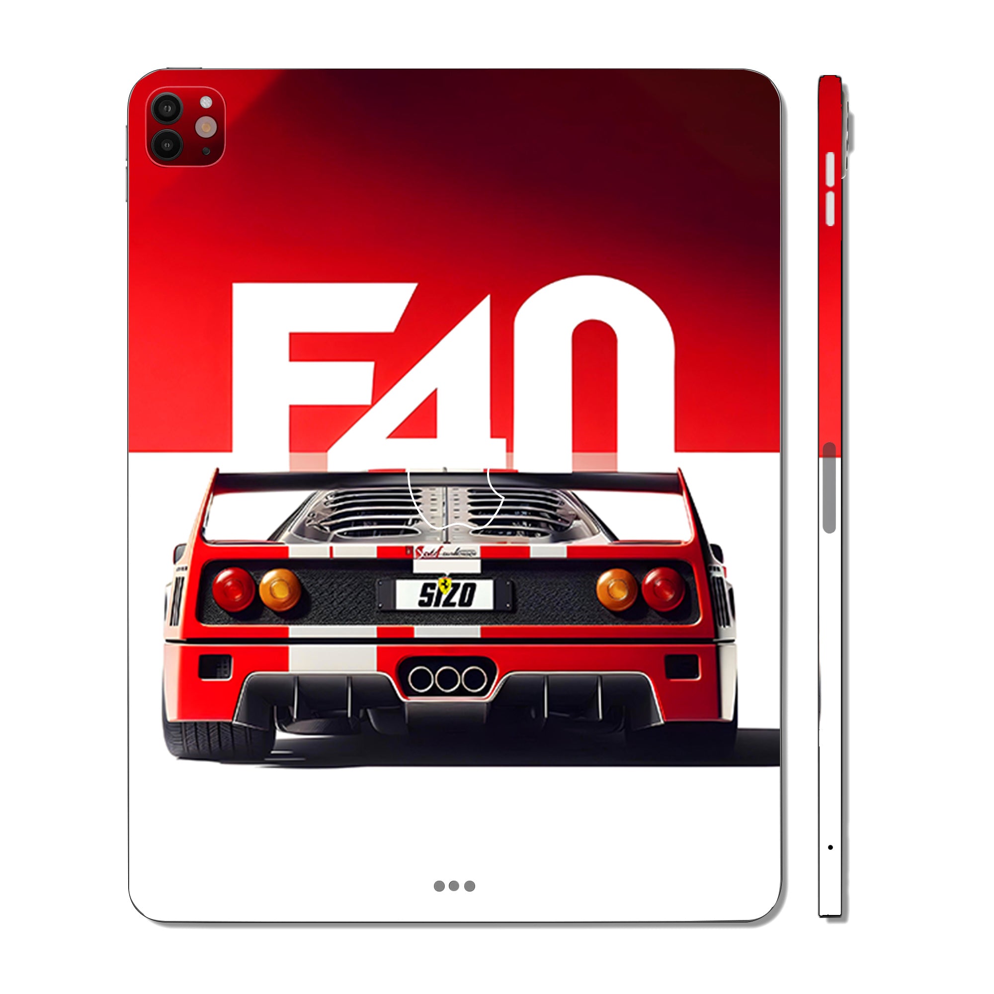 Apple iPad Pro 13 M4 2024 Ferrari F40 Cars & Bikes Tablet Skins