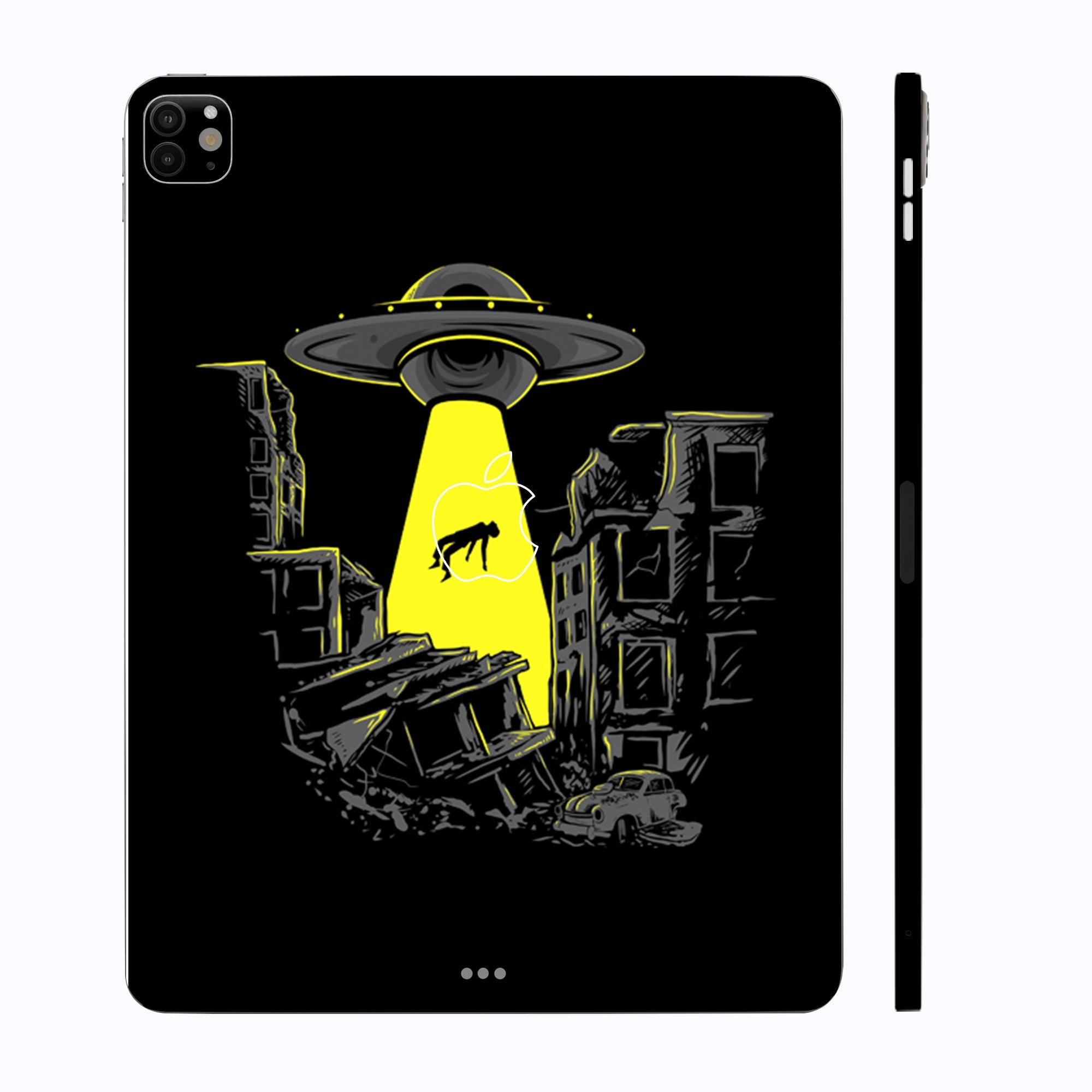 Apple iPad Pro 13 M4 2024 Alien Abduction Tablet Skins