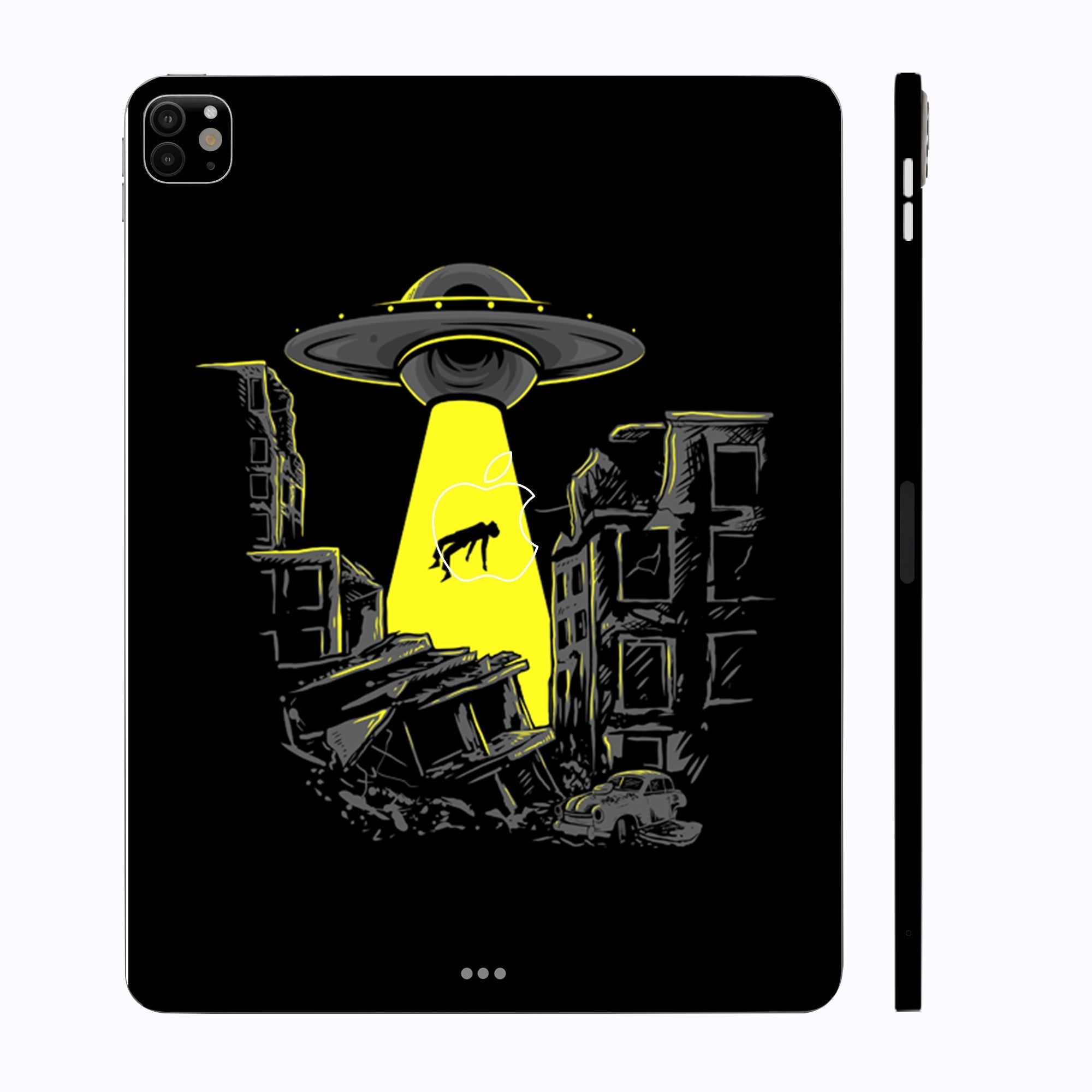 Apple iPad Pro 11 M4 2024 Alien Abduction Tablet Skins