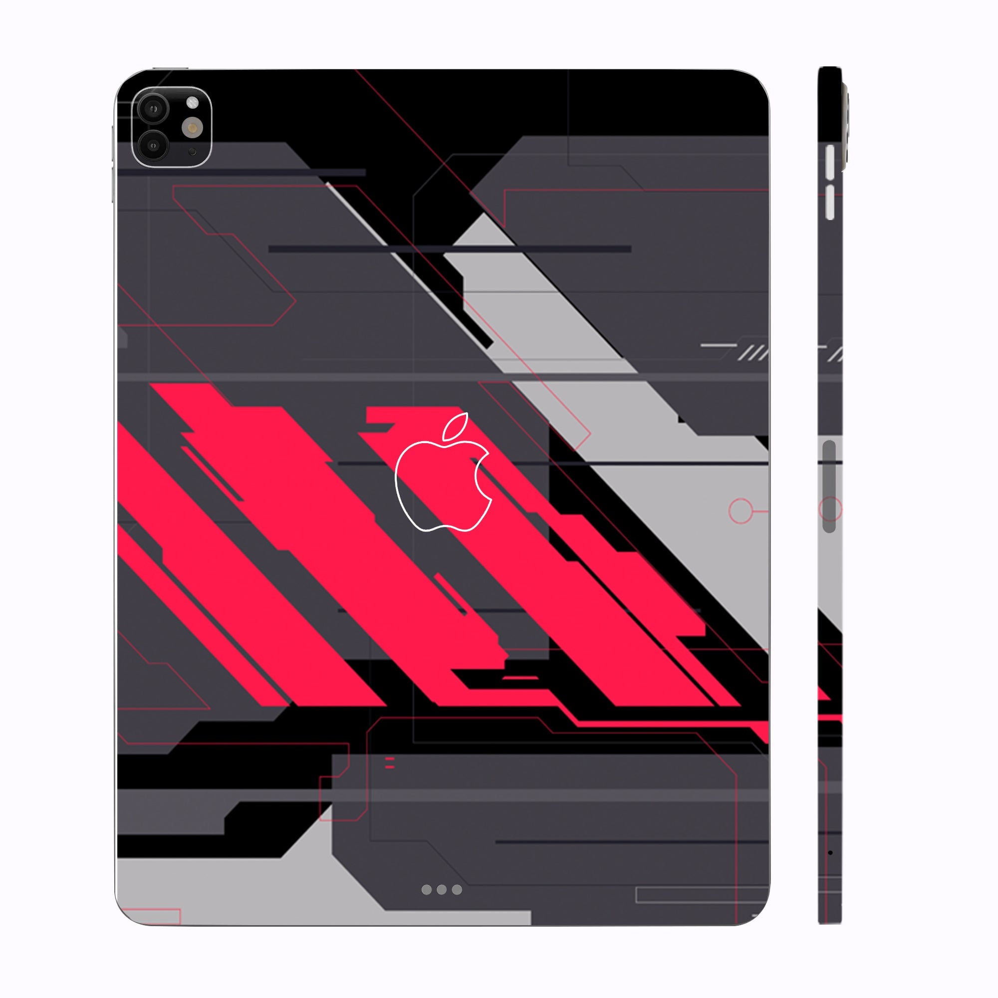 Apple iPad Pro 13 M4 2024 Old World Cyberpunk Design Tablet Skins