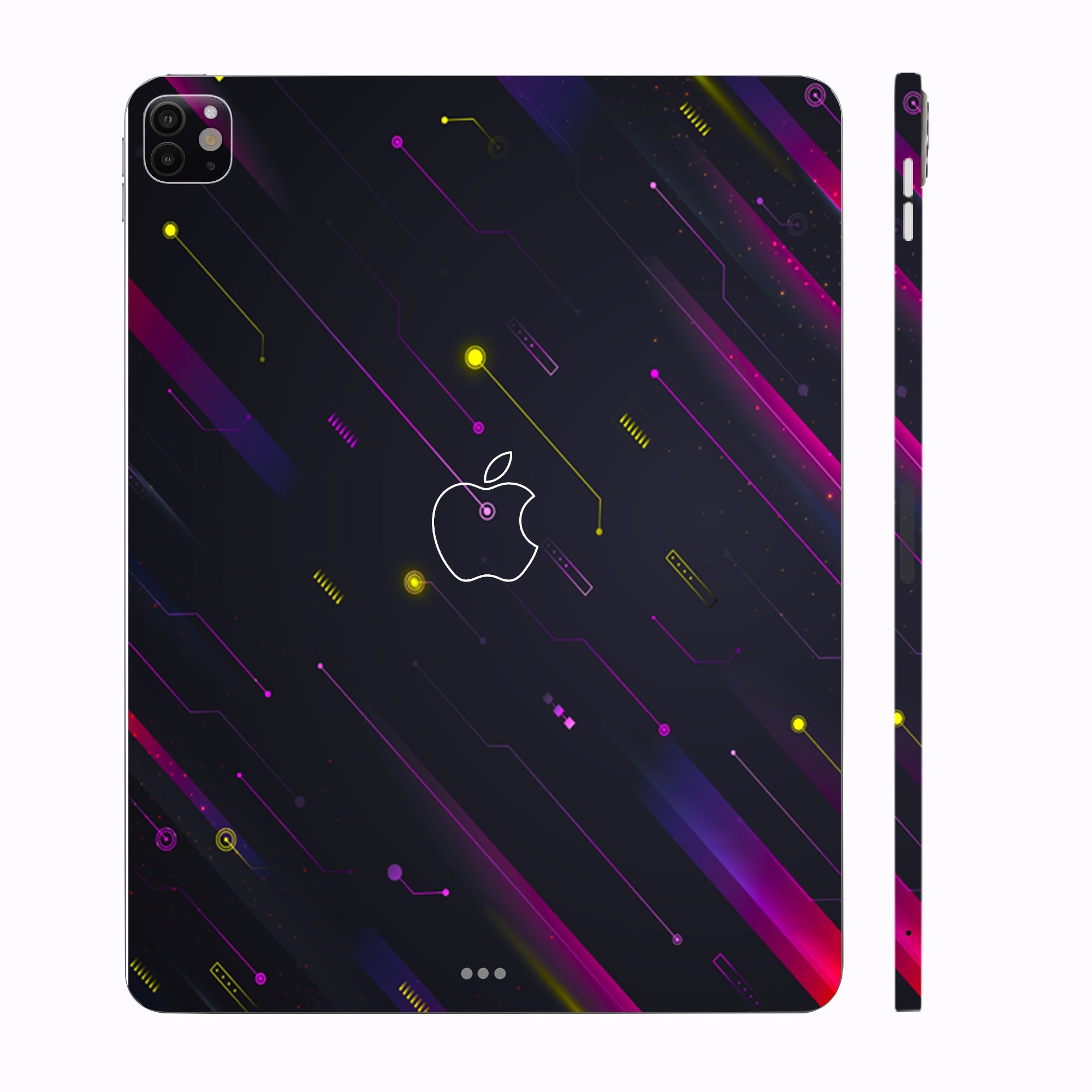 Apple iPad Pro 13 M4 2024 Gradient Futuristic Tablet Skins