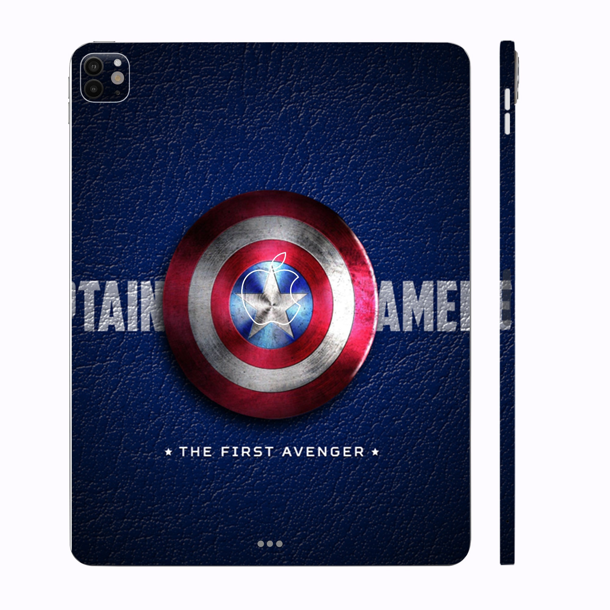 Apple iPad Pro 13 M4 2024 Captain America Shield Movies Tablet Skins