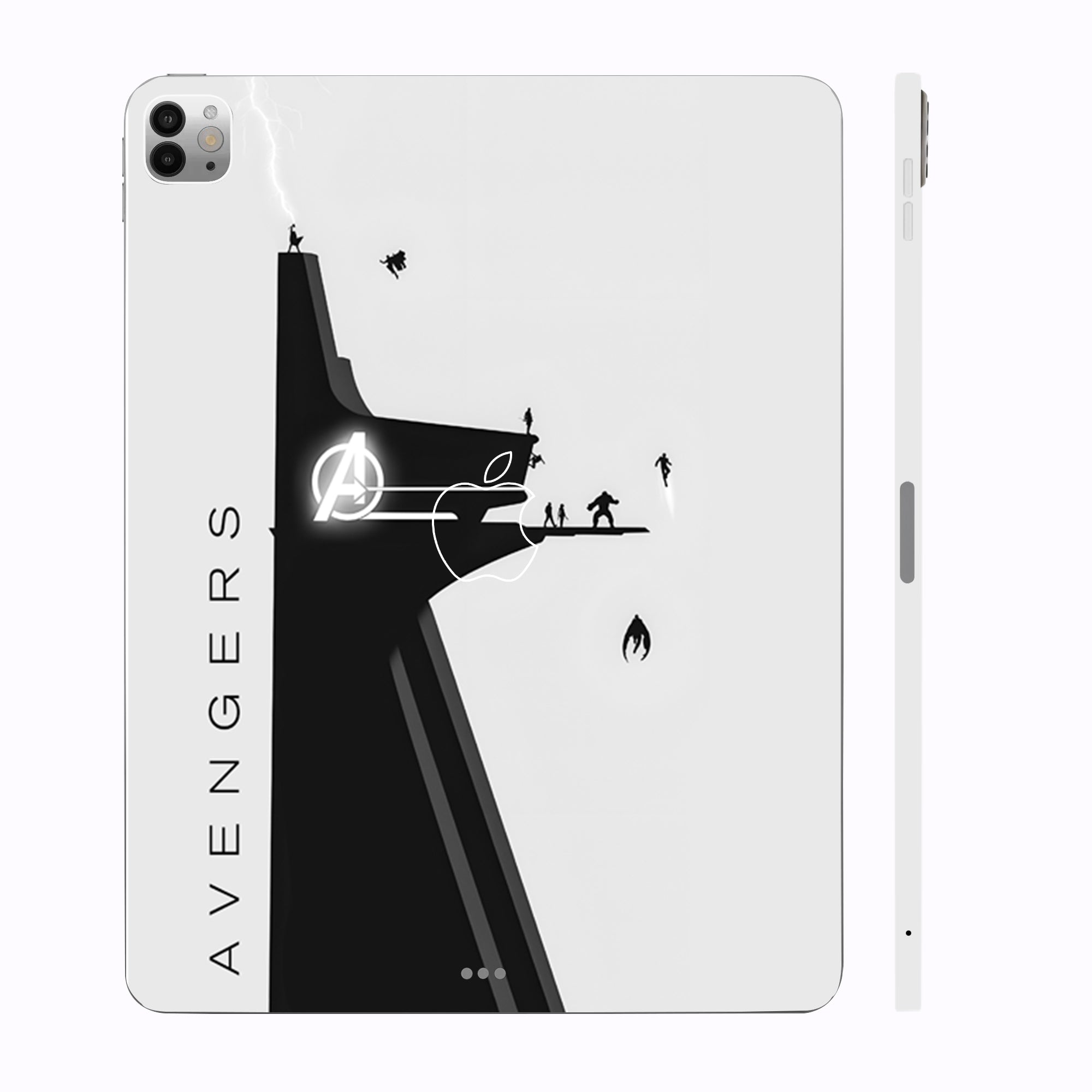 Apple iPad Pro 13 M4 2024 Avengers in Action Movies Tablet Skins