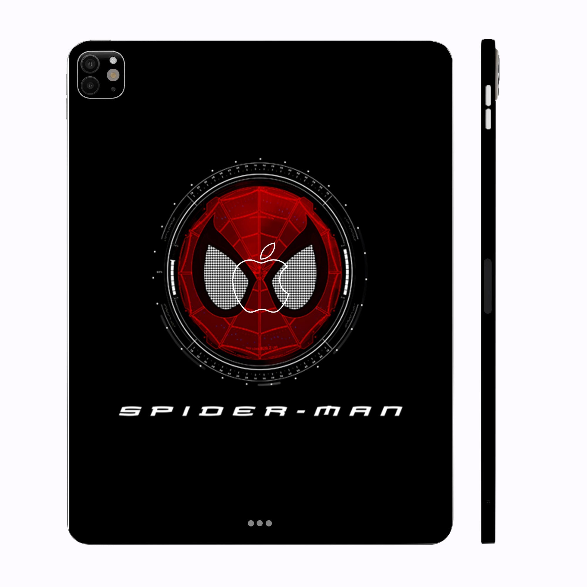 Apple iPad Pro 13 M4 2024 Spider Man Mask Movies Tablet Skins