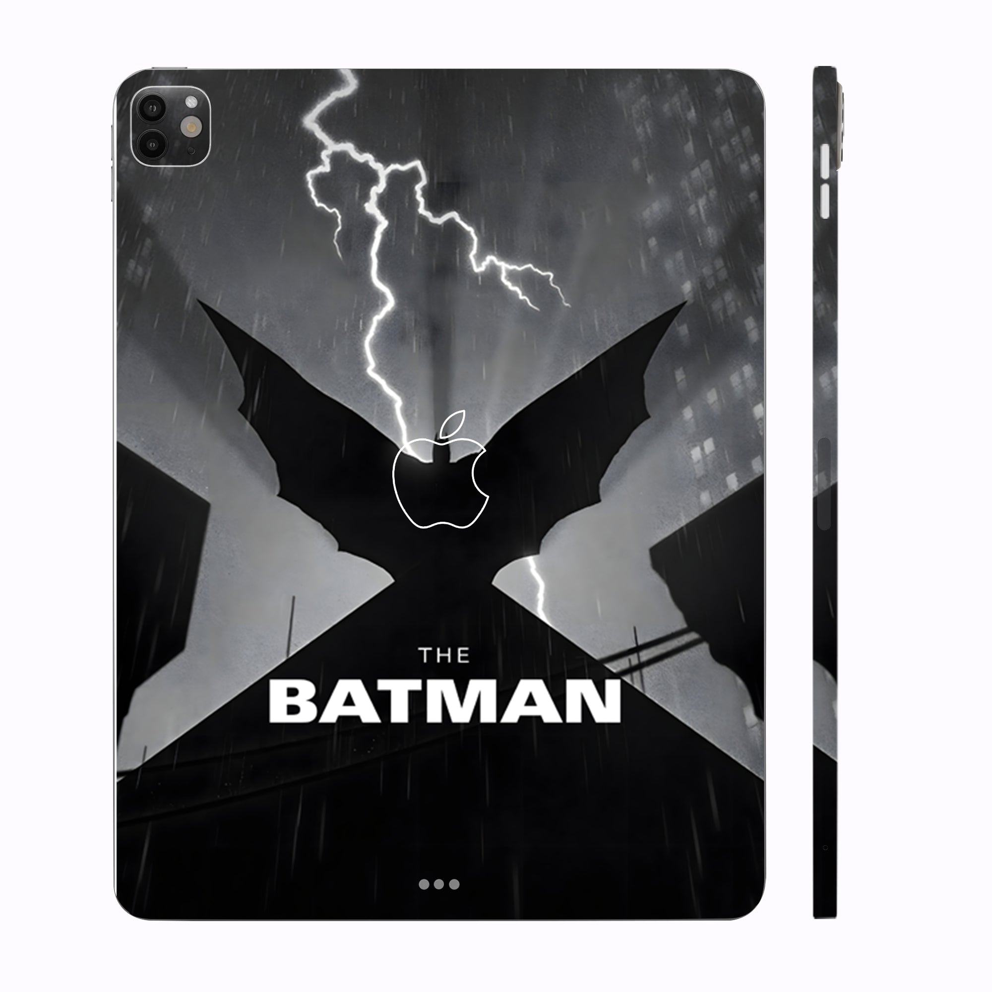 Apple iPad Pro 13 M4 2024 The Batman in Black and White Movies Tablet Skins