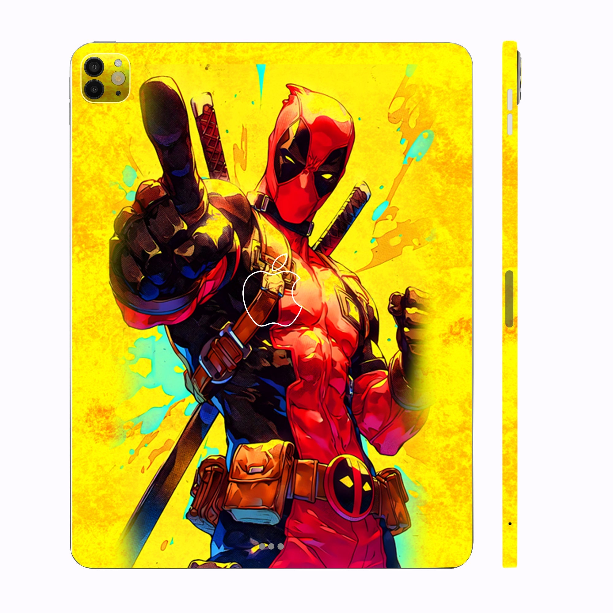 Apple iPad Pro 13 M4 2024 Deadpool Strikes Again Movies Tablet Skins
