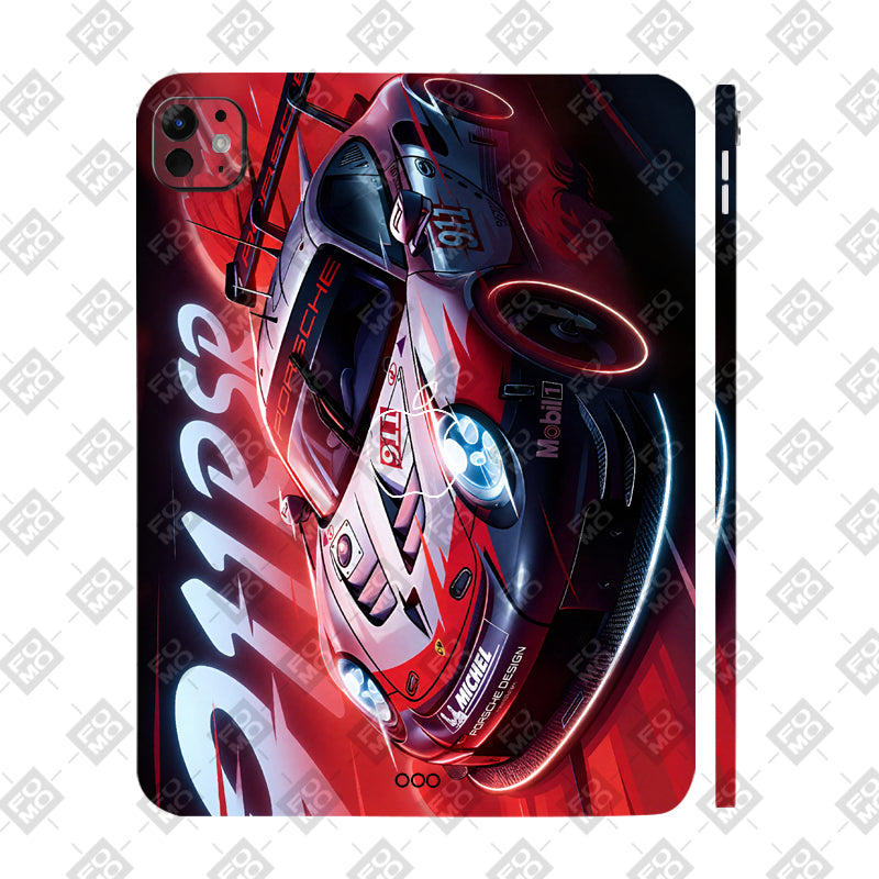 Apple iPad Pro 13 M5 2025 Porsche 911 RSR Cars & Bikes Tablet Skins