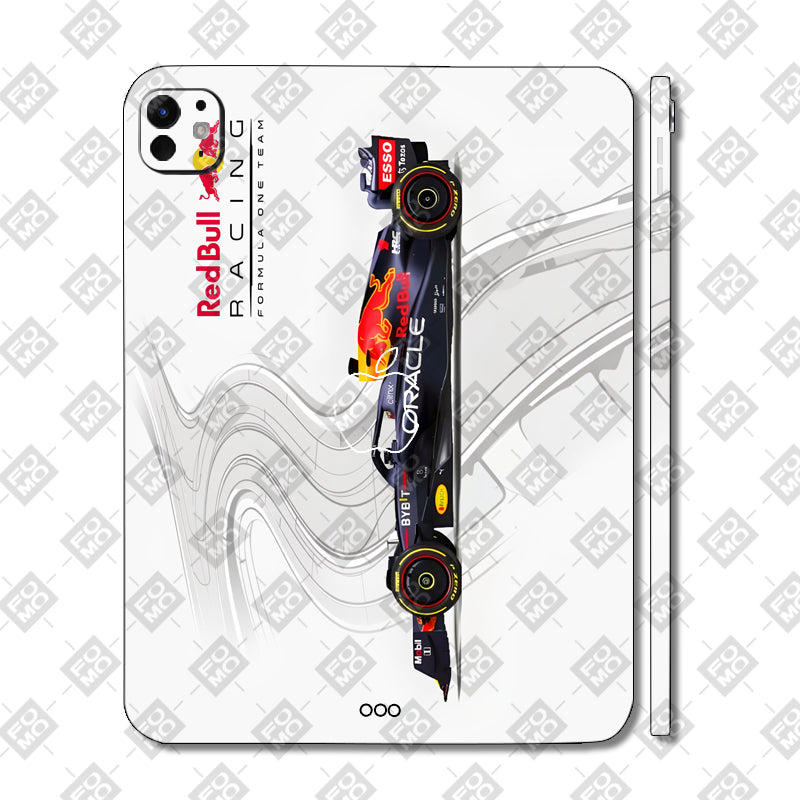 Apple iPad Pro 13 M5 2025 Red Bull Racing in Action Cars & Bikes Tablet Skins