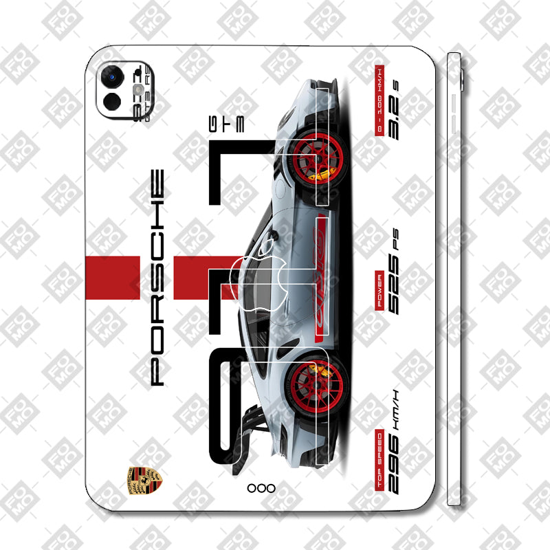 Apple iPad Pro 13 M5 2025 Porsche 911 GT3 RS Cars & Bikes Tablet Skins