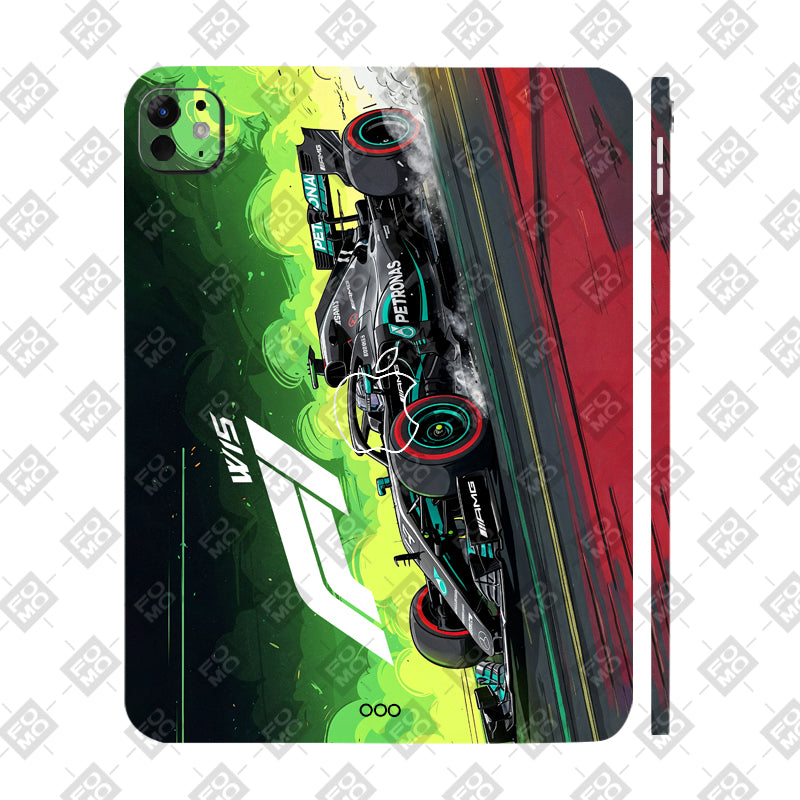 Apple iPad Pro 13 M5 2025 W15 F1 Red Bull x AMG Velocity Tablet Skin