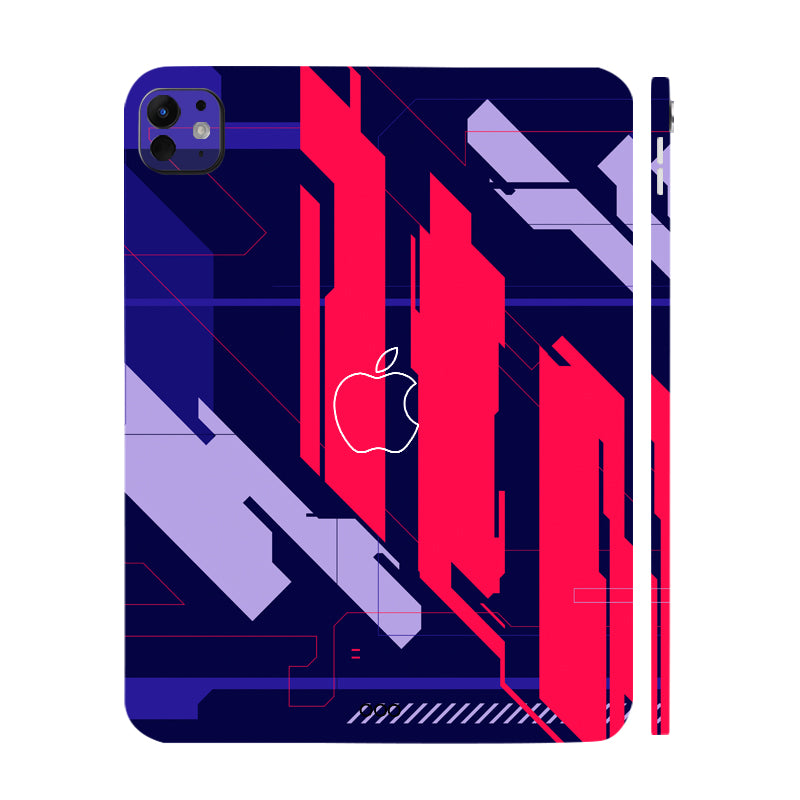 Apple iPad Pro 13 M5 2025 Retro Innovative Illustration Tablet Skins