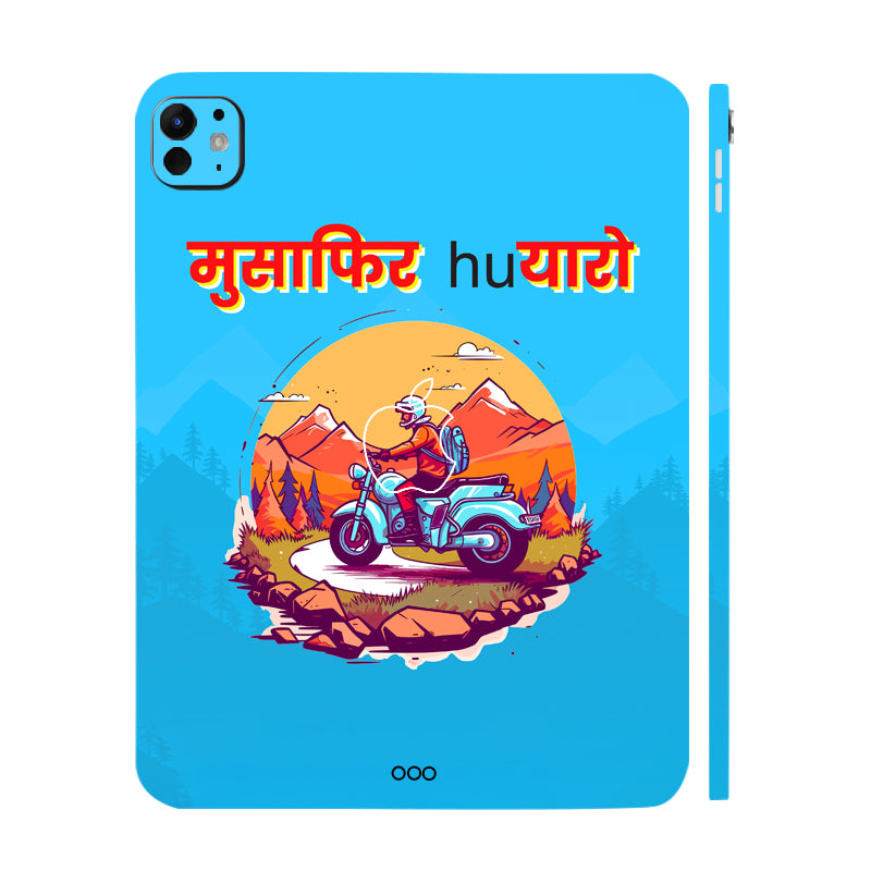 Apple iPad Pro 13 M5 2025 Musaafir Hu Yaaro Tablet Skins