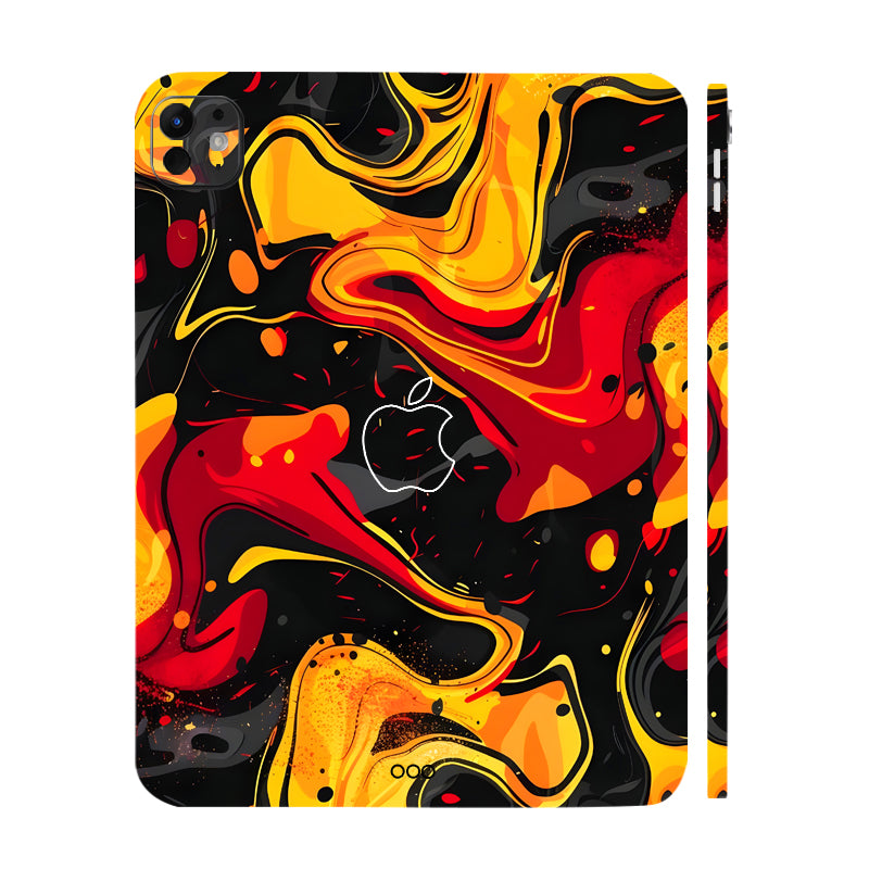 Apple iPad Pro 13 M5 2025 Lava Burst Tablet Skins