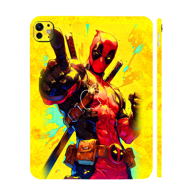 Apple iPad Pro 13 M5 2025 Deadpool Strikes Again Movies Tablet Skins