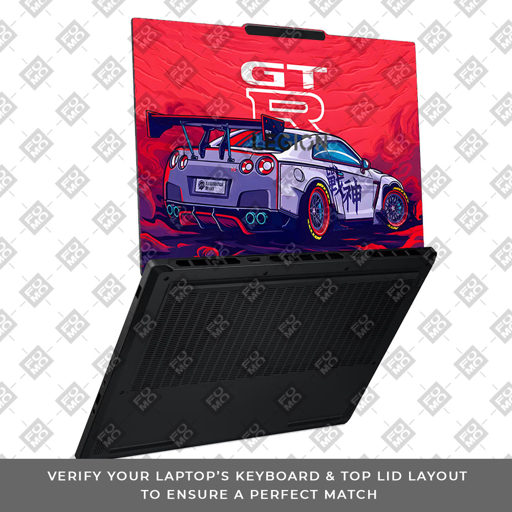 Nissan GTR Racing Edition Lenovo Legion 5 15AHP10 Laptop Skin