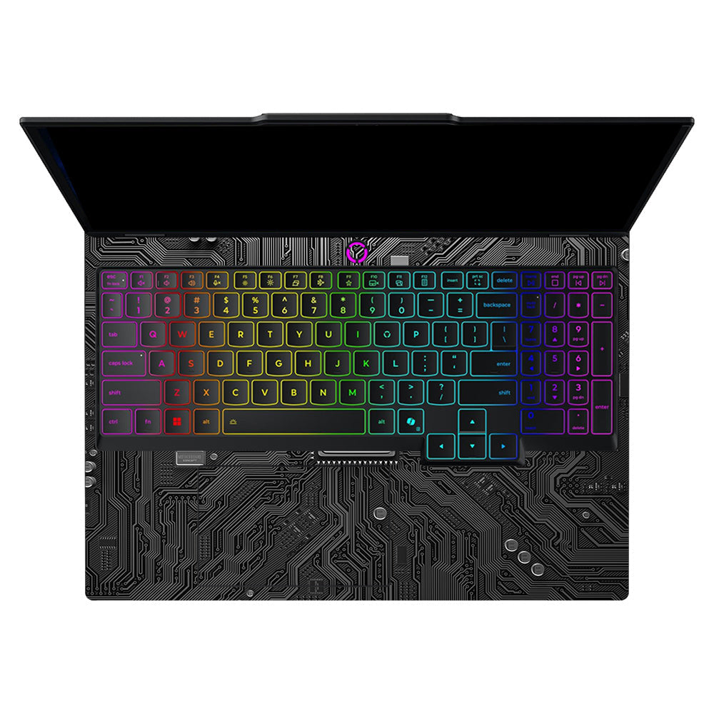 FOMO Circuit Dark Mode Lenovo Legion 5 15AHP10 Laptop Skin