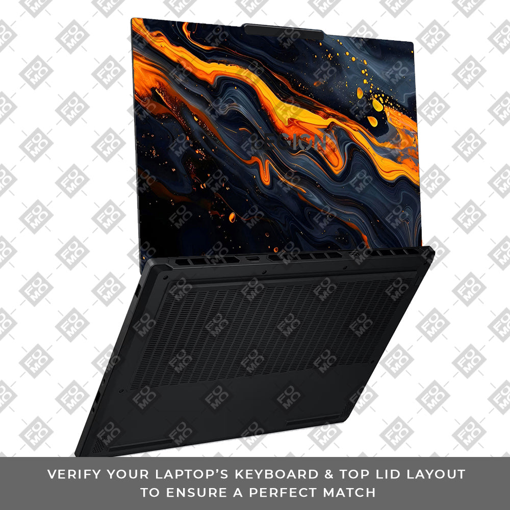 Lava Marble Lenovo Legion 5 15AHP10 Laptop Skin