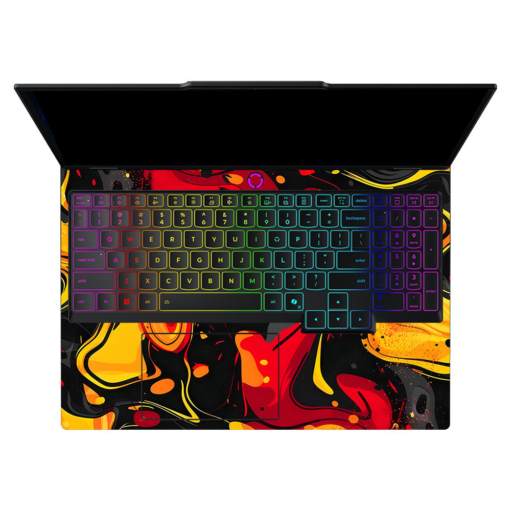 Lava Burst Lenovo Legion 5 15AHP10 Laptop Skin