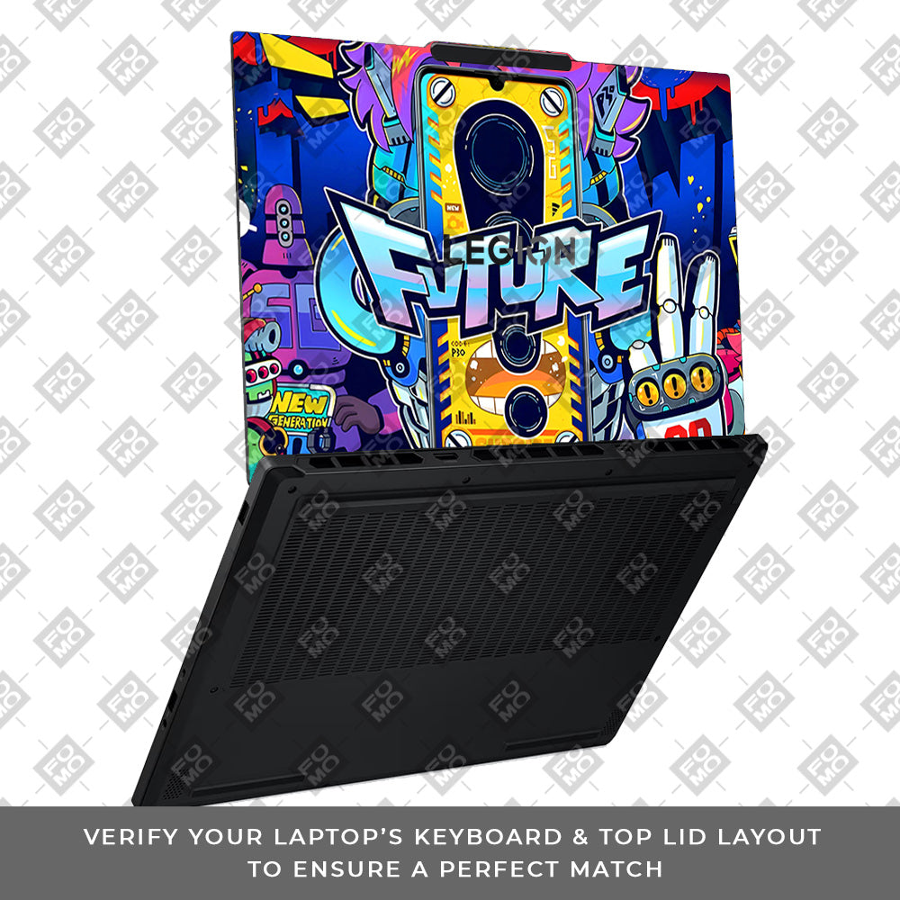 Futuristic Cyberpunk Vision Lenovo Legion 5 15AHP10 Laptop Skin