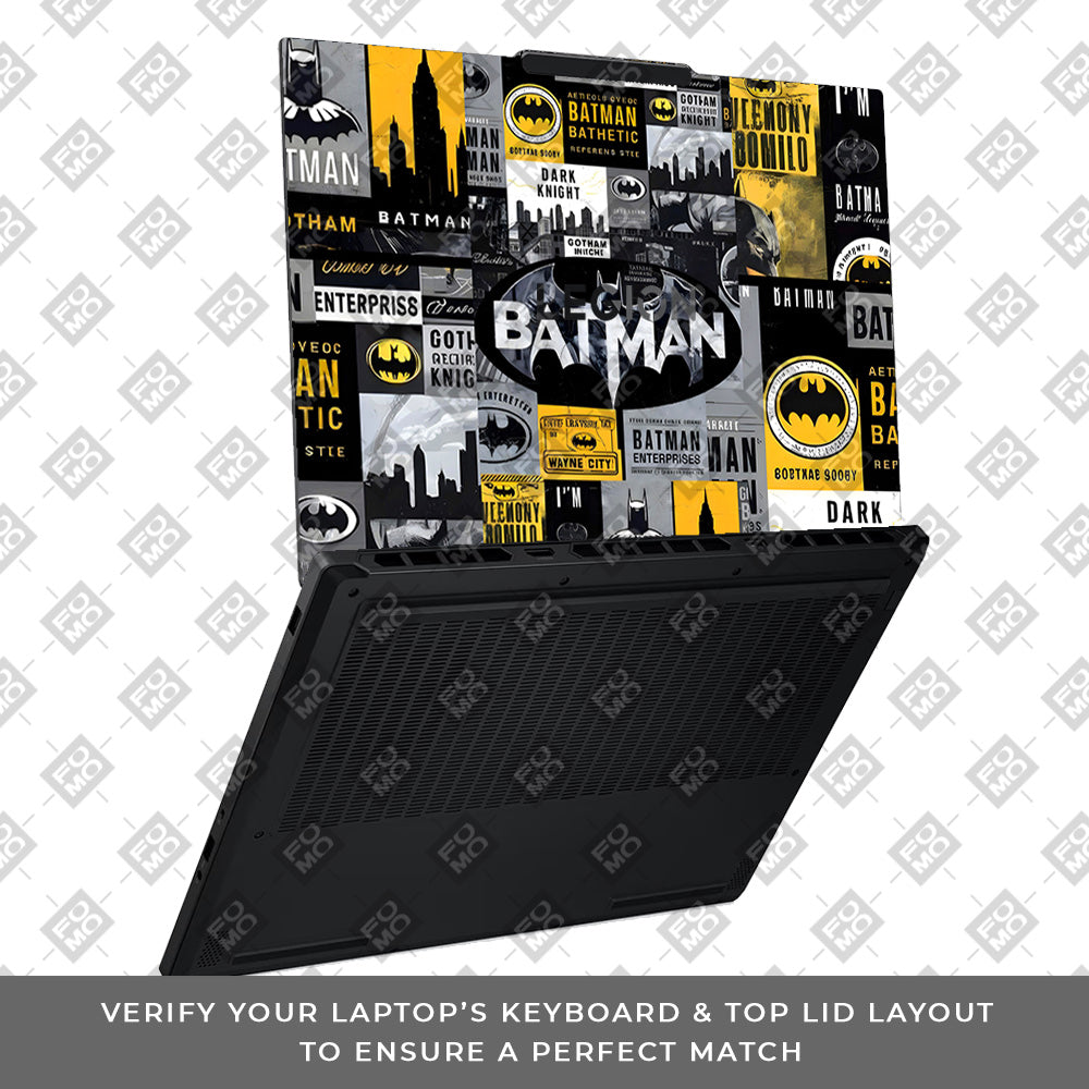 Batman Collage Lenovo Legion 5 15AHP10 Laptop Skin