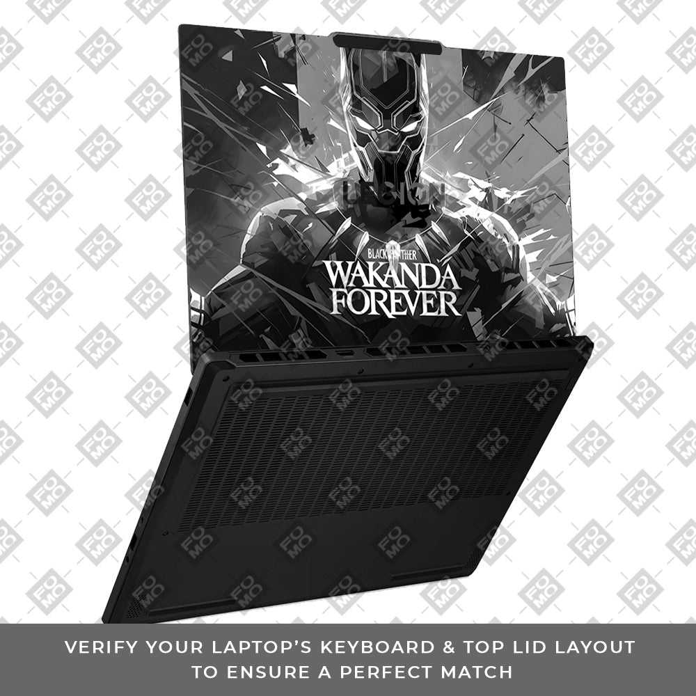 Black Panther Wakanda Forever Lenovo Legion 5 15AHP10 Laptop Skin