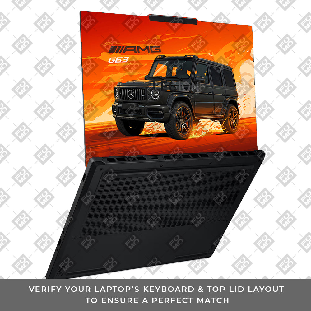 Mercedes AMG G63 Lenovo Legion 5 15AHP10 Laptop Skin
