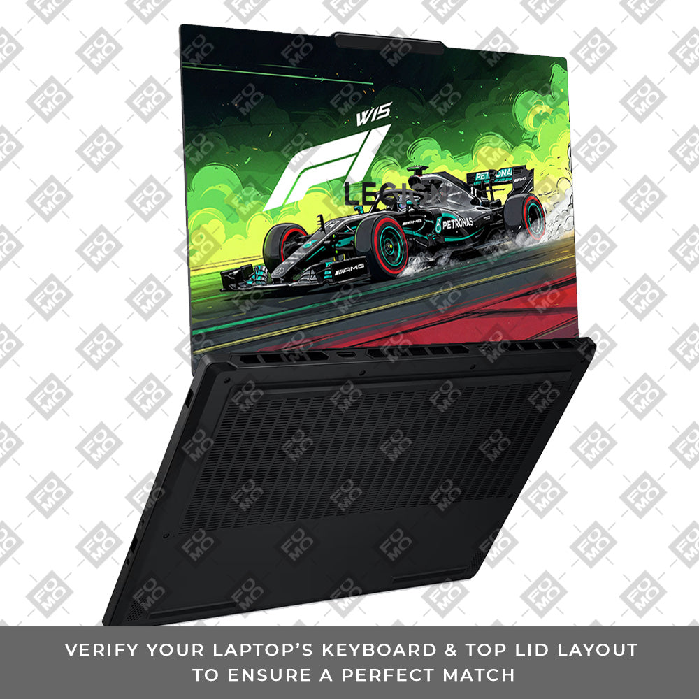 W15 F1 Red Bull x AMG Velocity Lenovo Legion 5 15AHP10 Laptop Skin