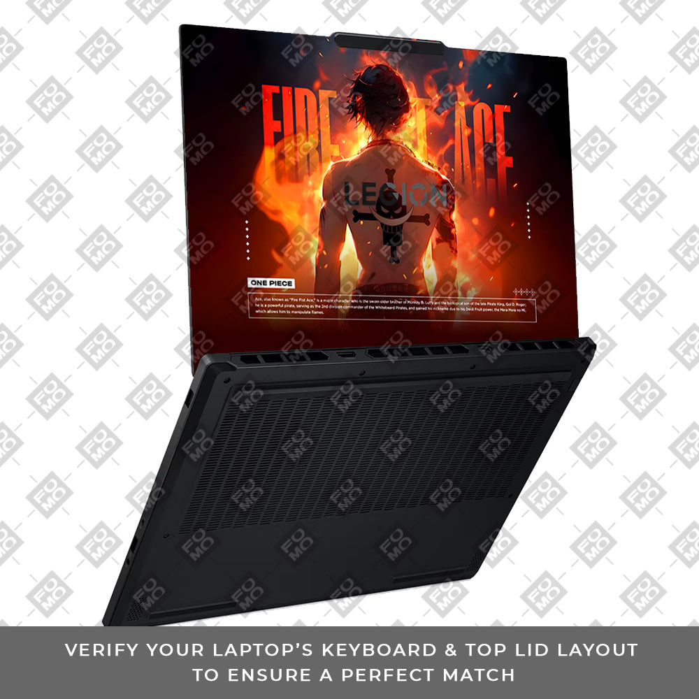 Fire Fist Ace Lenovo Legion 5 15AHP10 Laptop Skin