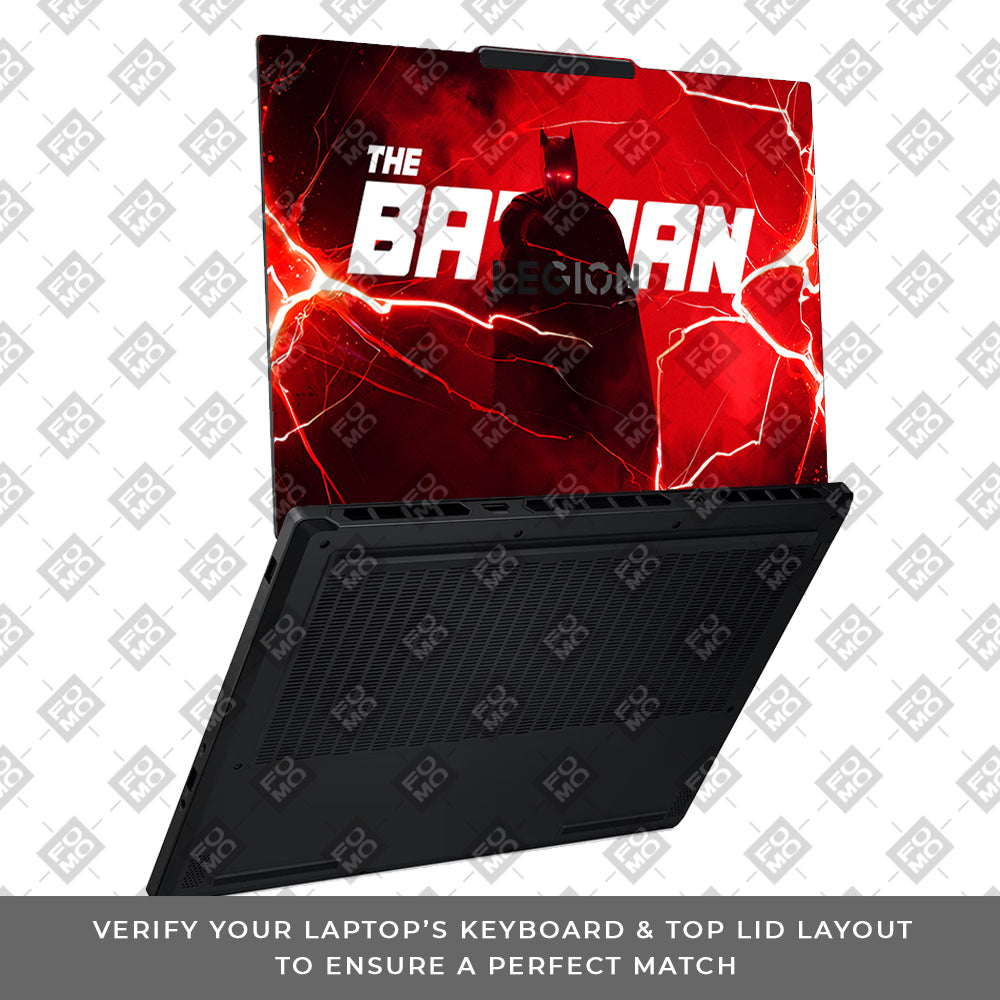 Red Rage Batman Lenovo Legion 5 15AHP10 Laptop Skin