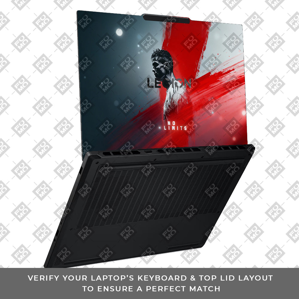 No Limits Ronaldo Spirit Lenovo Legion 5 15AHP10 Laptop Skin