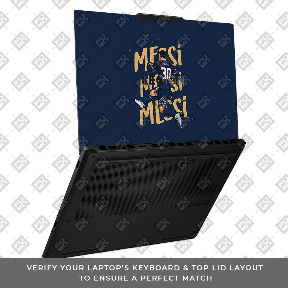 Messi Motion Masterpiece Lenovo Legion 5 15AHP10 Laptop Skin
