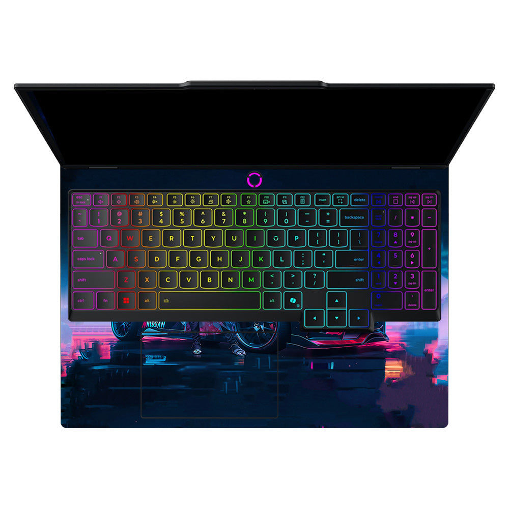 Neon Bloom Nezuko Racer Lenovo Legion 5 15AHP10 Laptop Skin