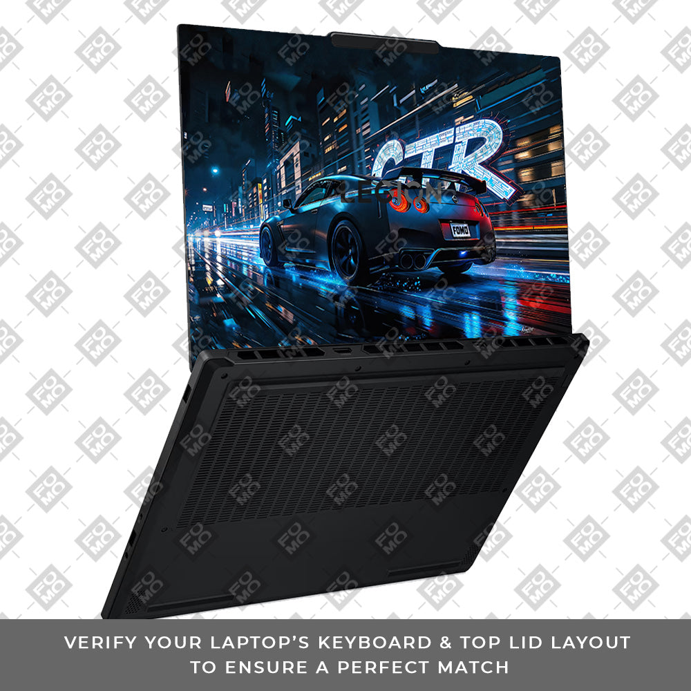 Neon GTR Nights Lenovo Legion 5 15AHP10 Laptop Skin