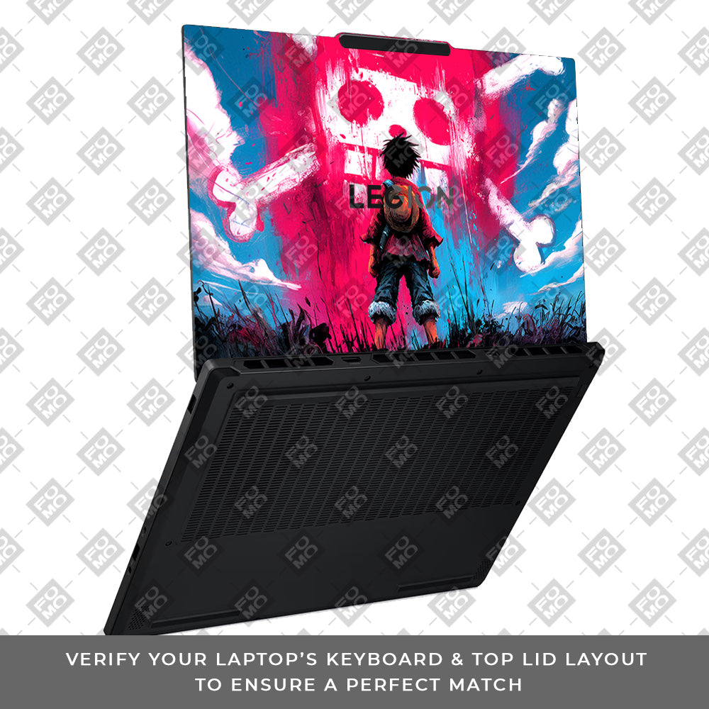 Straw Hat Graffiti One Piece Lenovo Legion 5 15AHP10 Laptop Skin