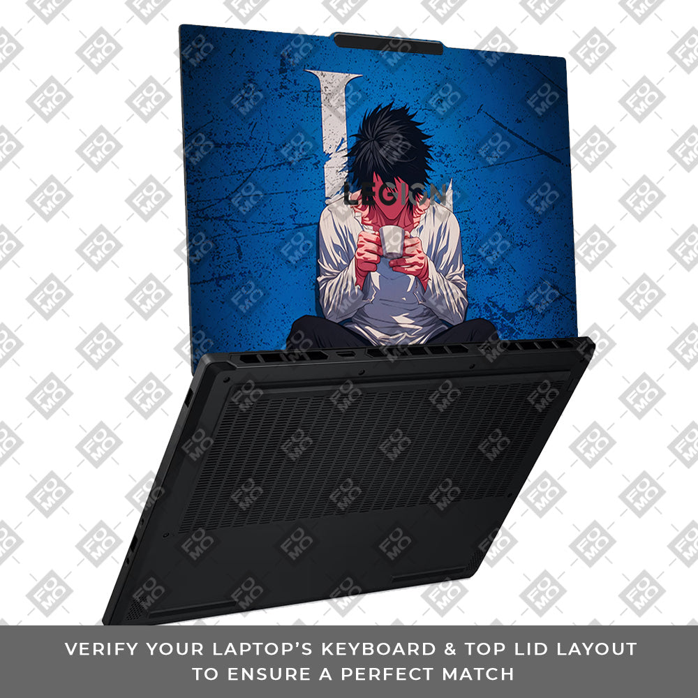 Death Note L Lawliet Lenovo Legion 5 15AHP10 Laptop Skin