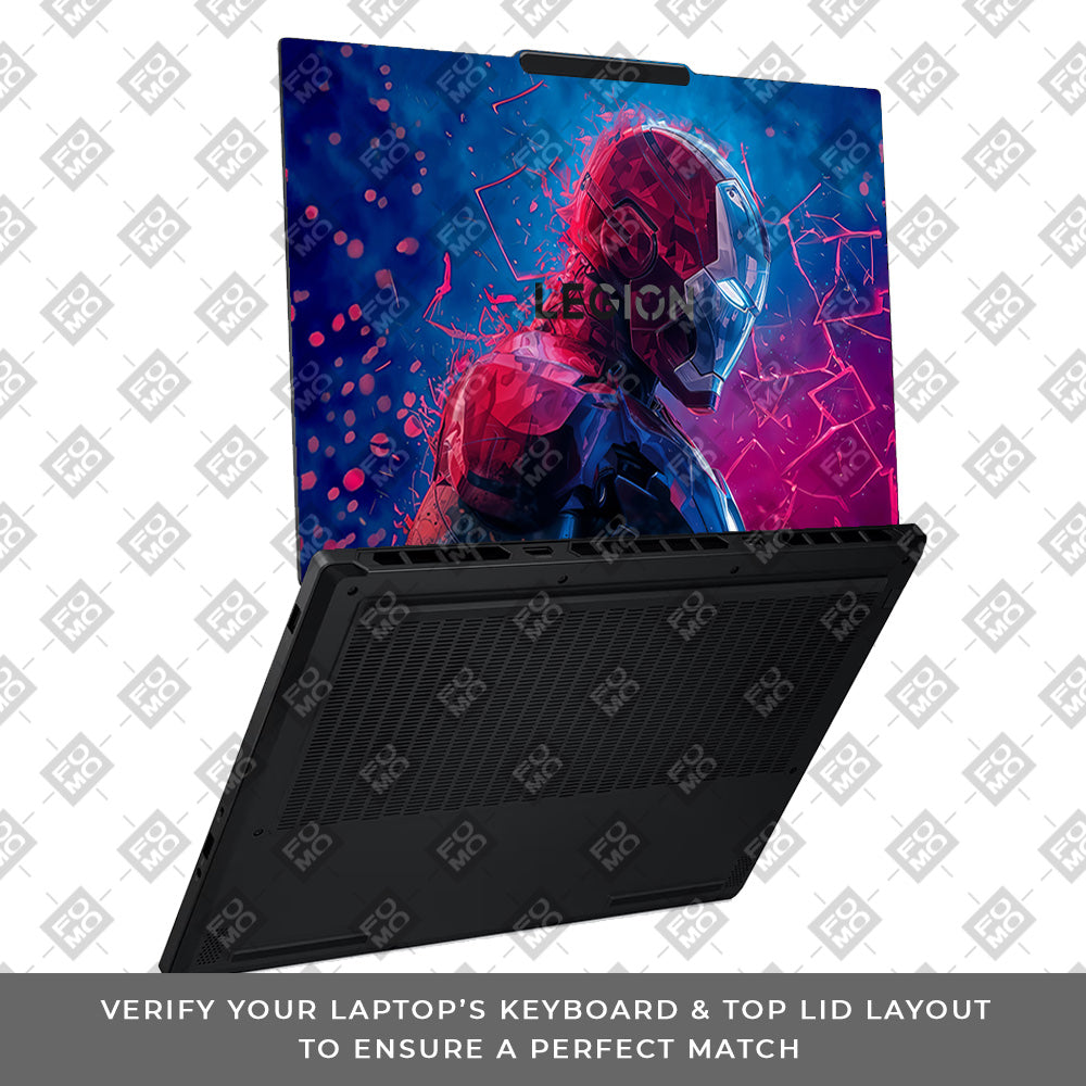 Iron Man Neon Tech Lenovo Legion 5 15AHP10 Laptop Skin